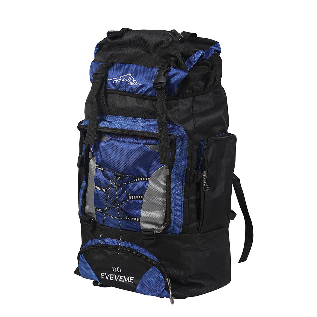 Military Backpack Tactical Hiking Camping Blue-1942352867386068992