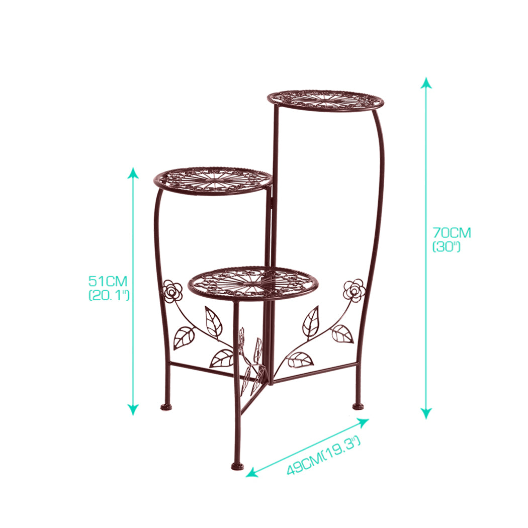 Plant Stand Outdoor Indoor Flower Pots Bronze-1942353739239264258