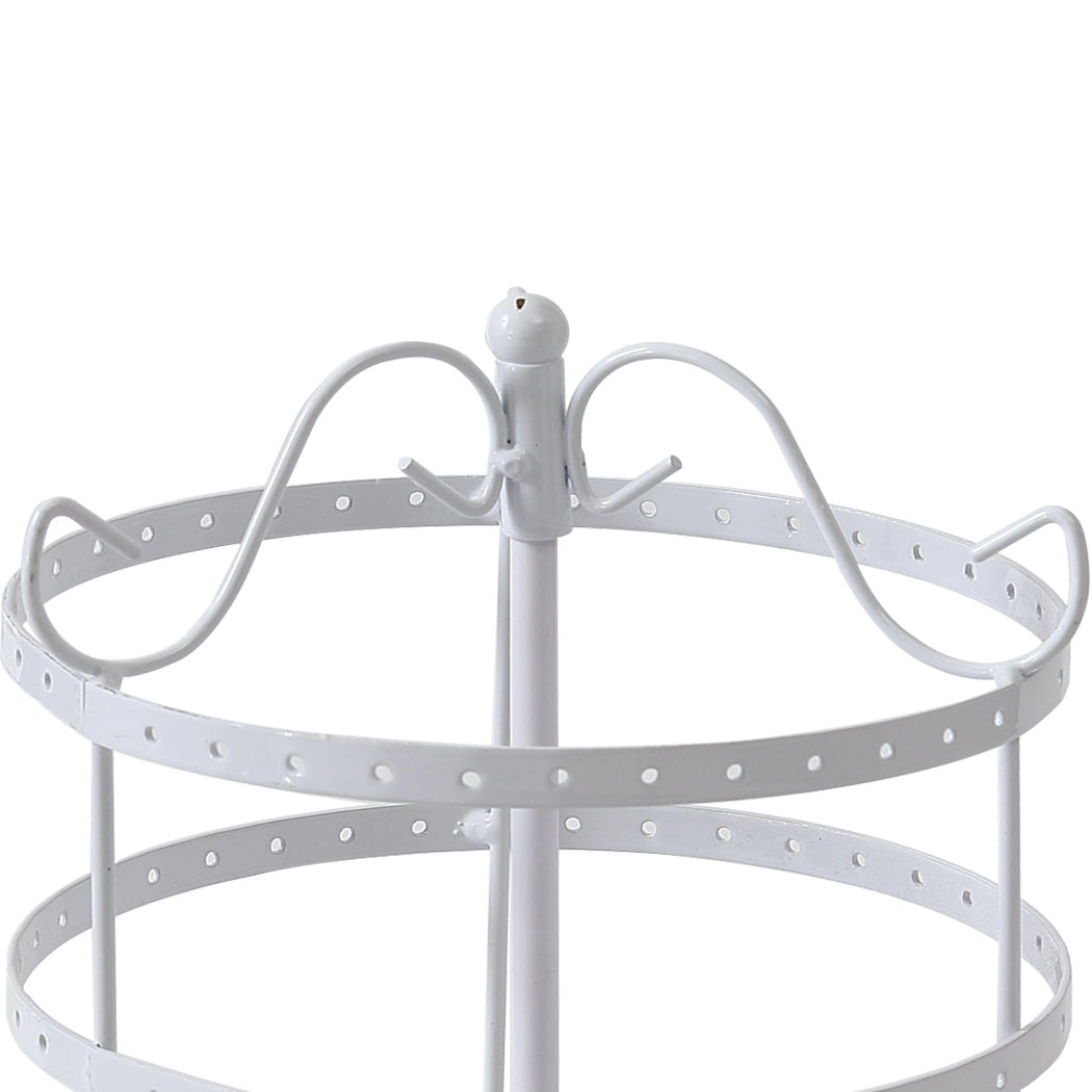 Earring Holder Stand Jewelry Display White-1910113095393611779