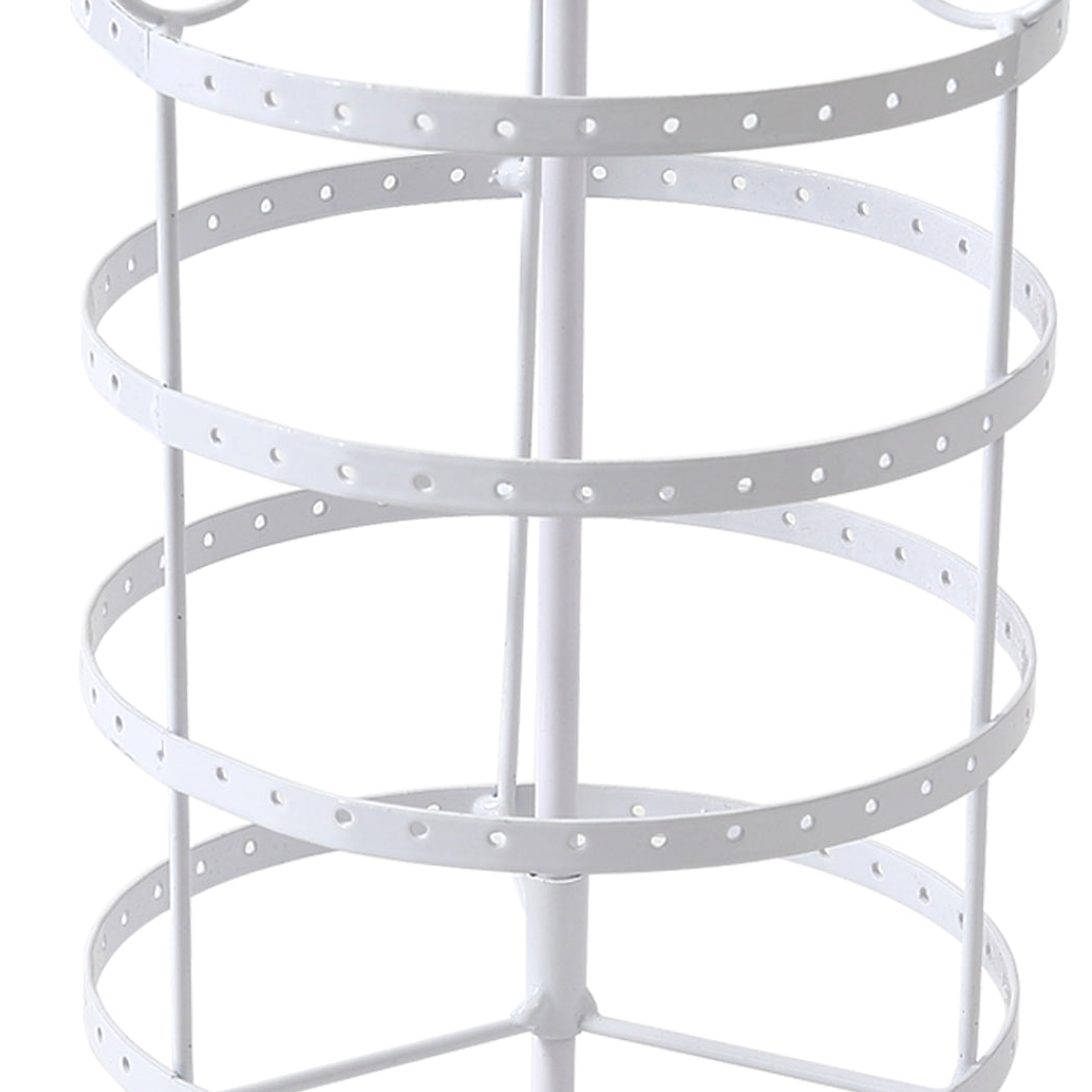 Earring Holder Stand Jewelry Display White-1910113095393611780
