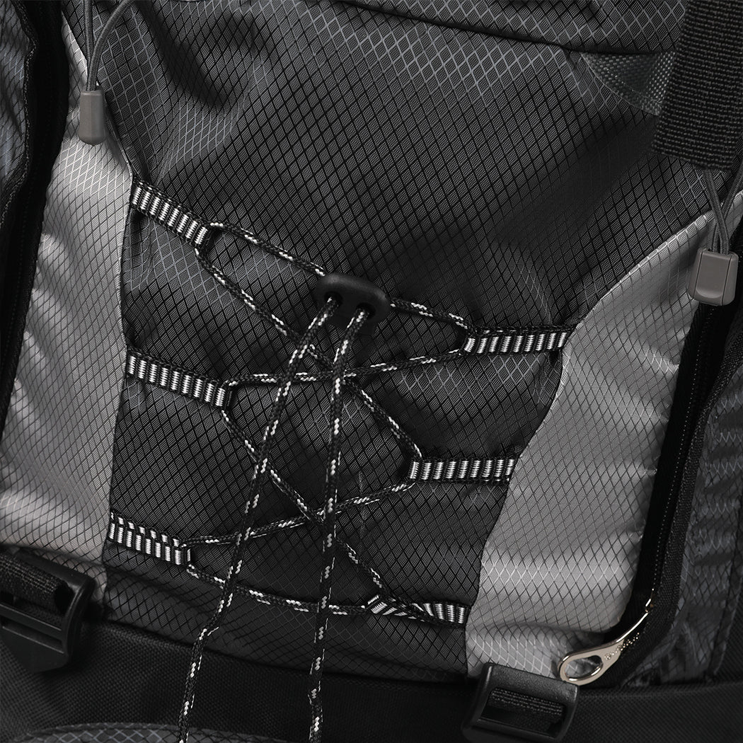 Military Backpack Tactical Hiking Camping Black-1942352867222491140