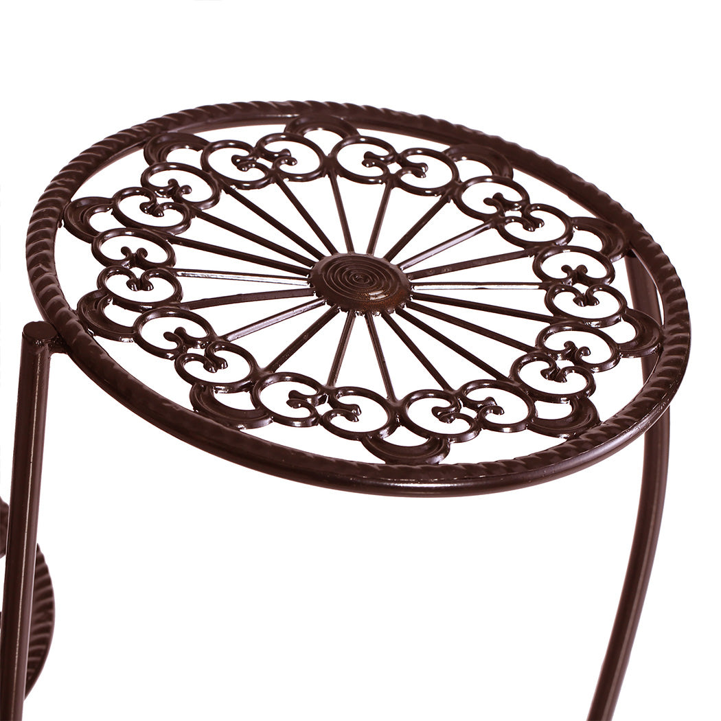 Plant Stand Outdoor Indoor Flower Pots Bronze-1942353739239264260