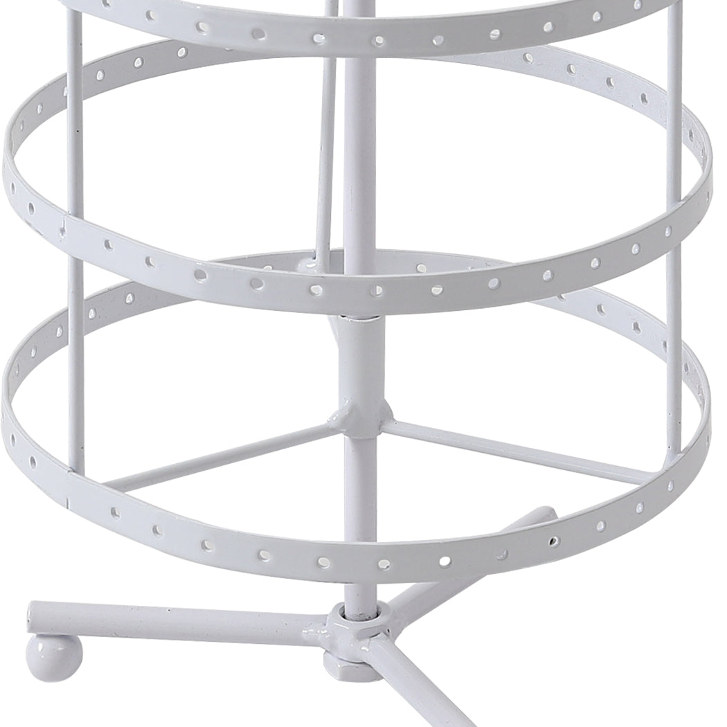 Earring Holder Stand Jewelry Display White-1910113095393611781