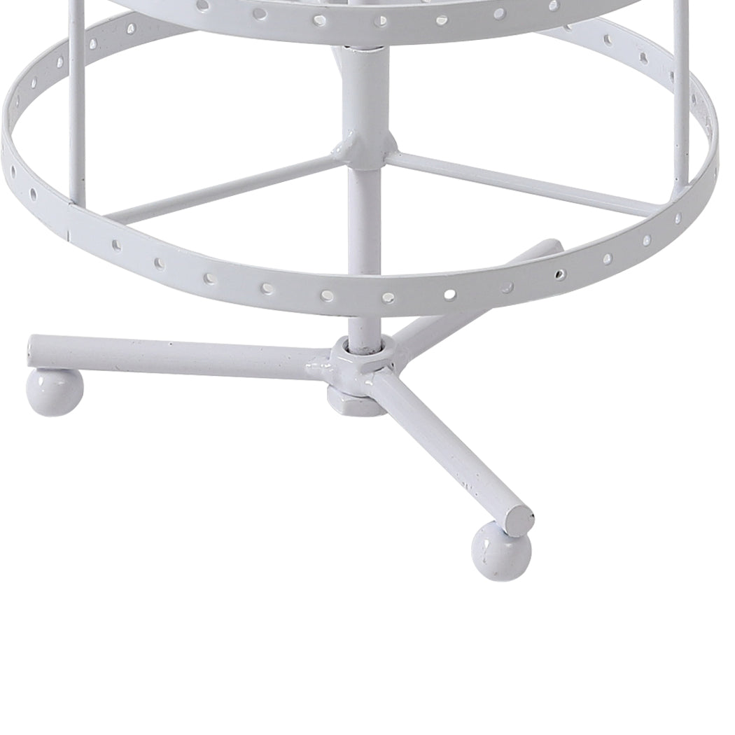 Earring Holder Stand Jewelry Display White-1910113095393611782