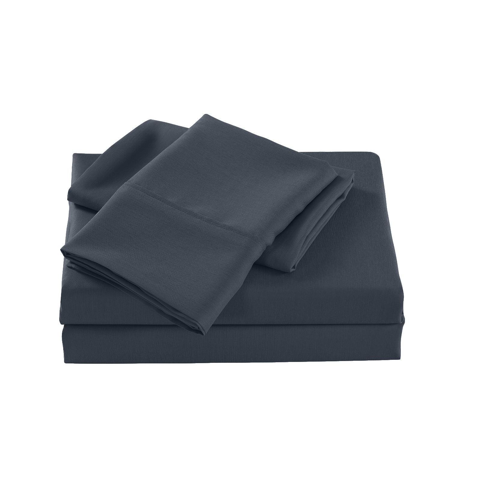 Royal Comfort Bamboo Cooling 2000TC Sheet Set Double - Charcoal-1943465032104939522