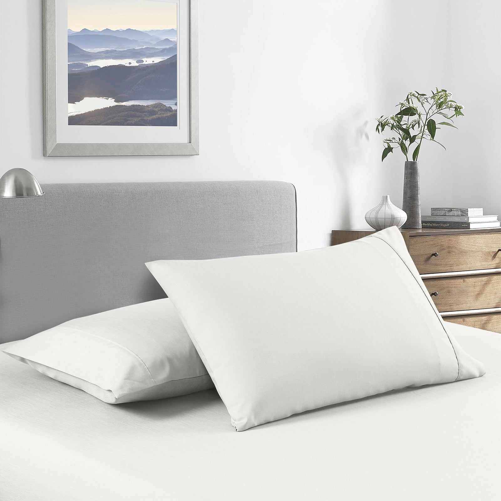 Royal Comfort Bamboo Cooling 2000TC Sheet Set Double - Natural-1927503909732093953