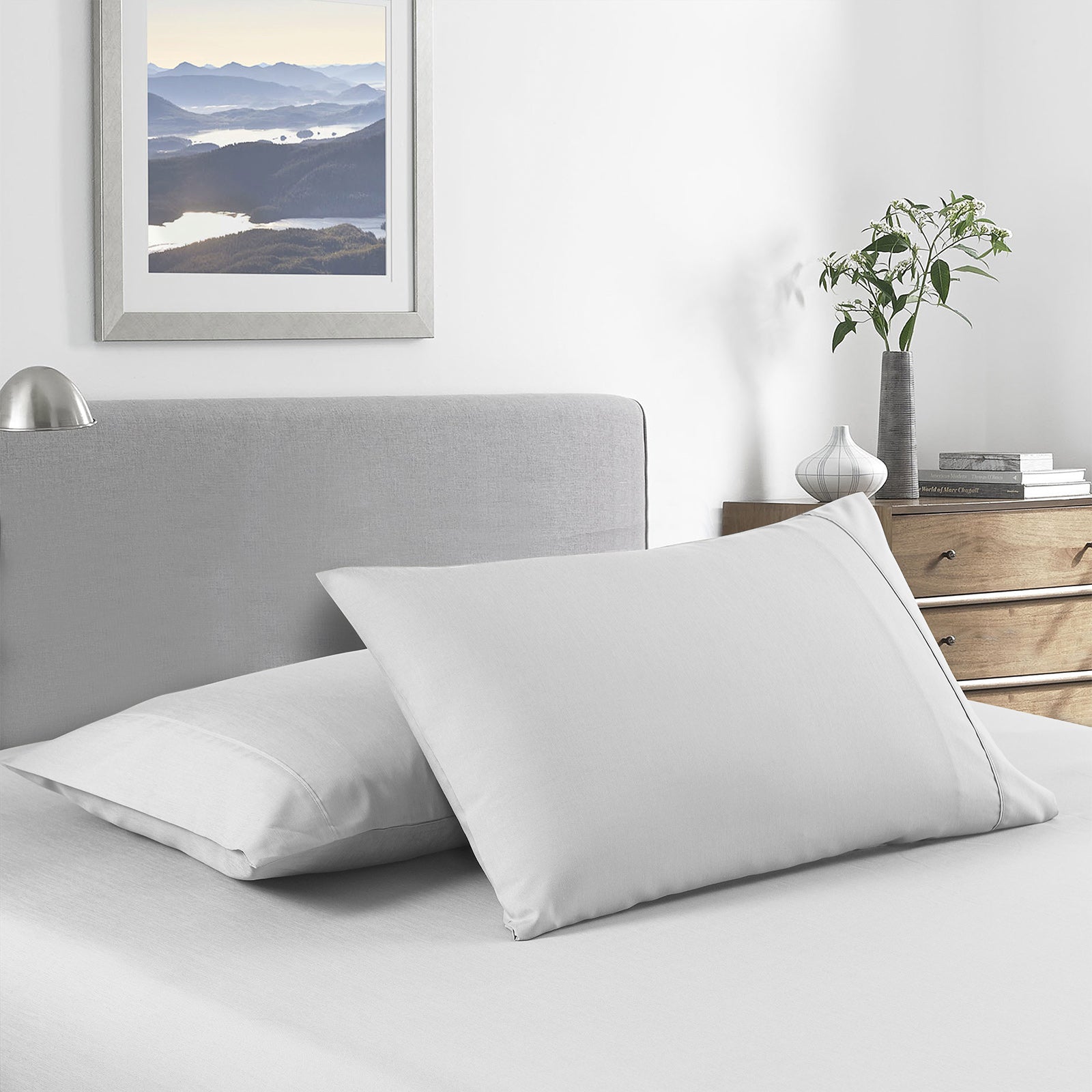Royal Comfort Bamboo Cooling 2000TC Sheet Set Queen - Pearl Stone-1927503909878894593