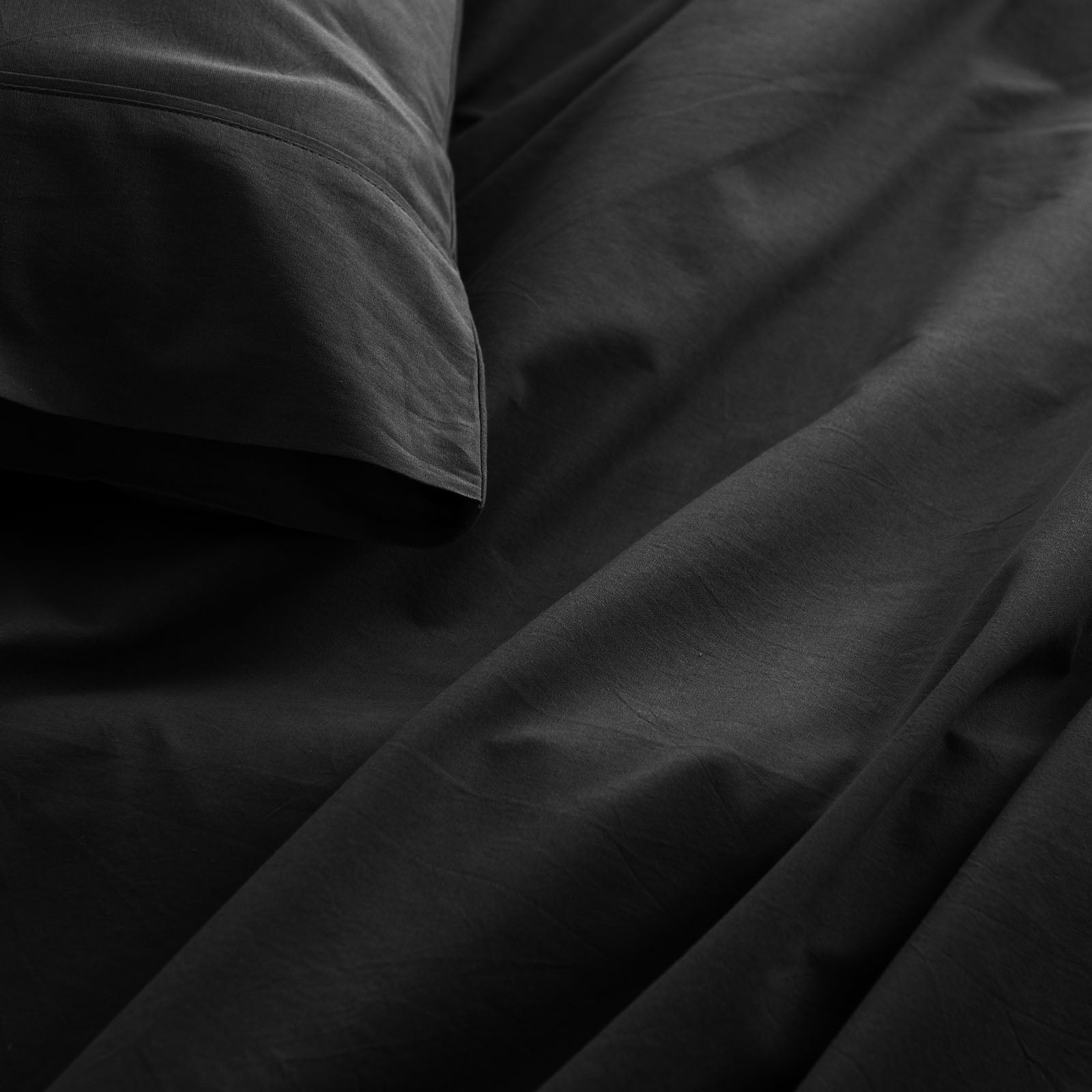 Royal Comfort Vintage Washed 100% Cotton Sheet Set Queen - Charcoal-1927503912693272580