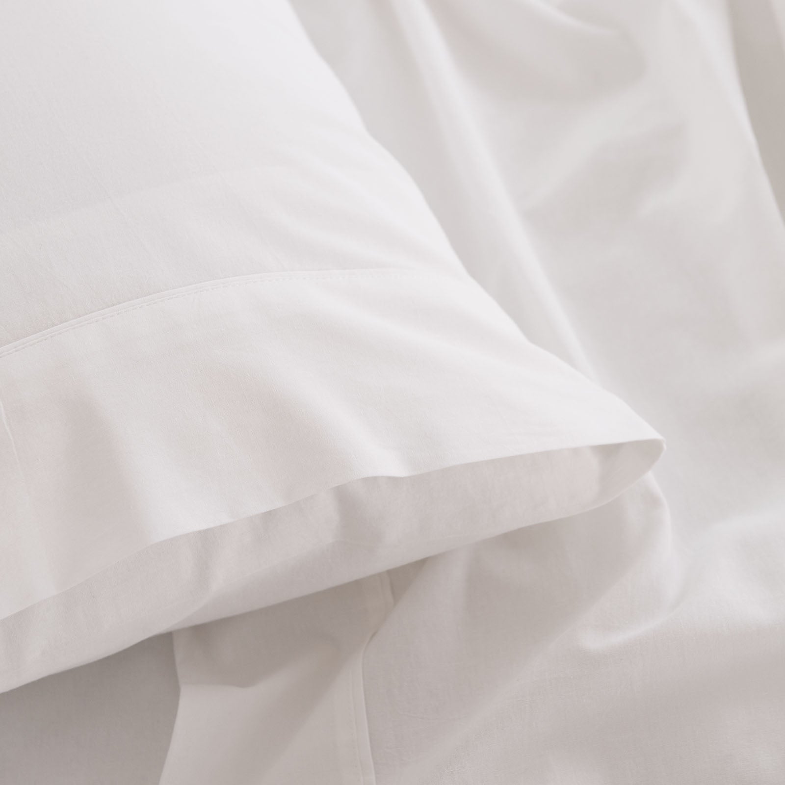 Royal Comfort Vintage Washed 100% Cotton Sheet Set King - White-1927503913133674499