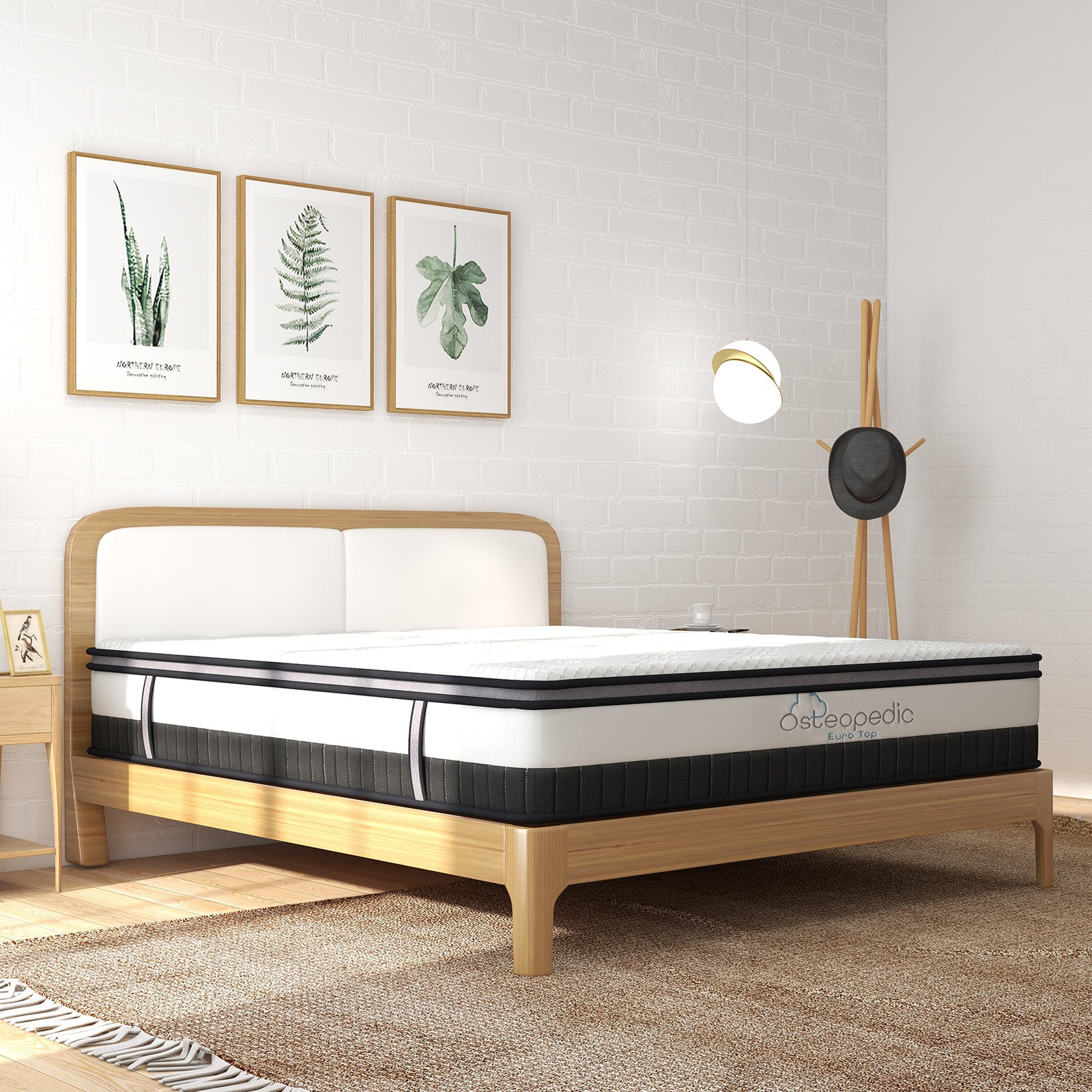 Osteopedic Euro Top Pocket Spring Mattress  - Queen-1943465037561729028