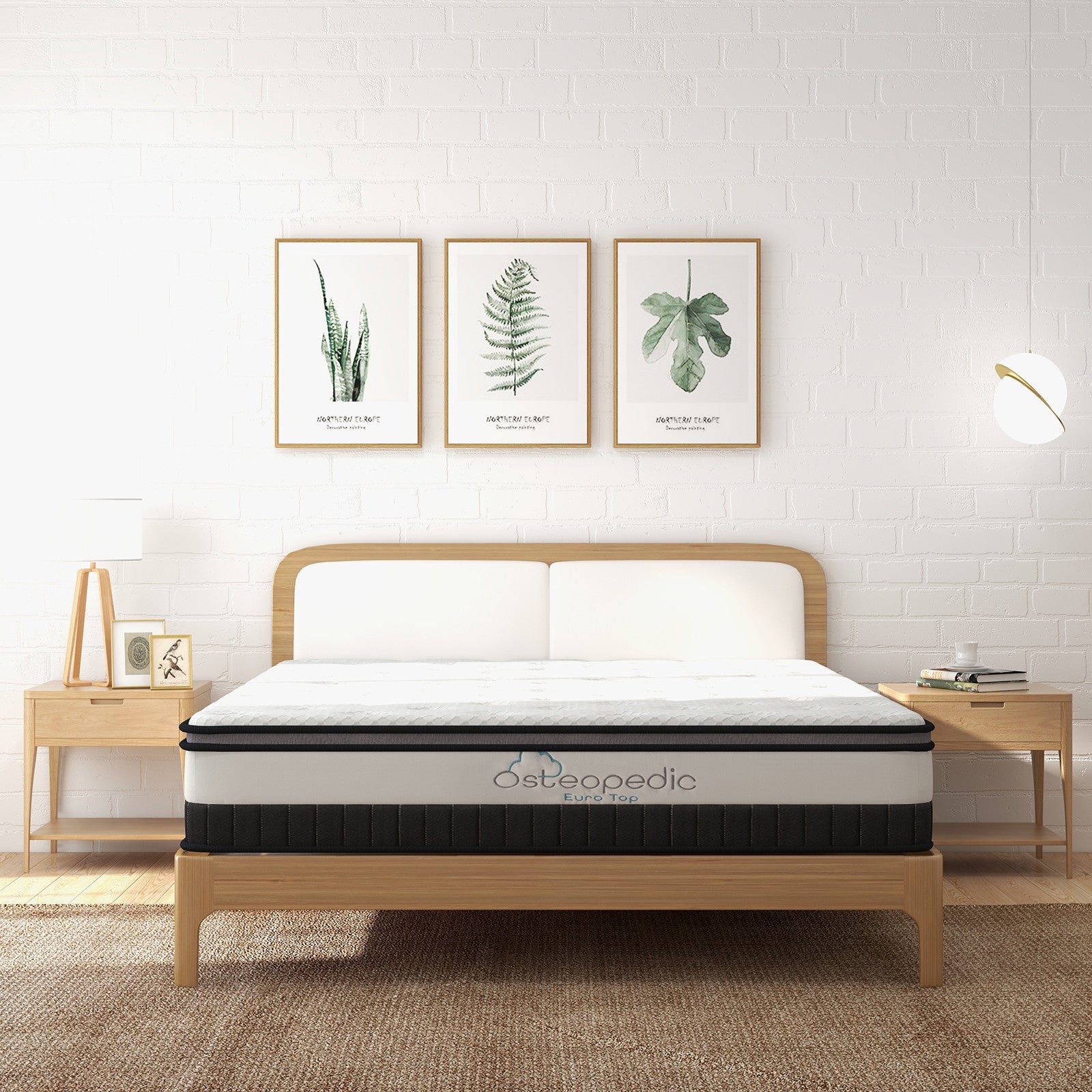Osteopedic Euro Top Pocket Spring Mattress  - Queen-1943465037561729029