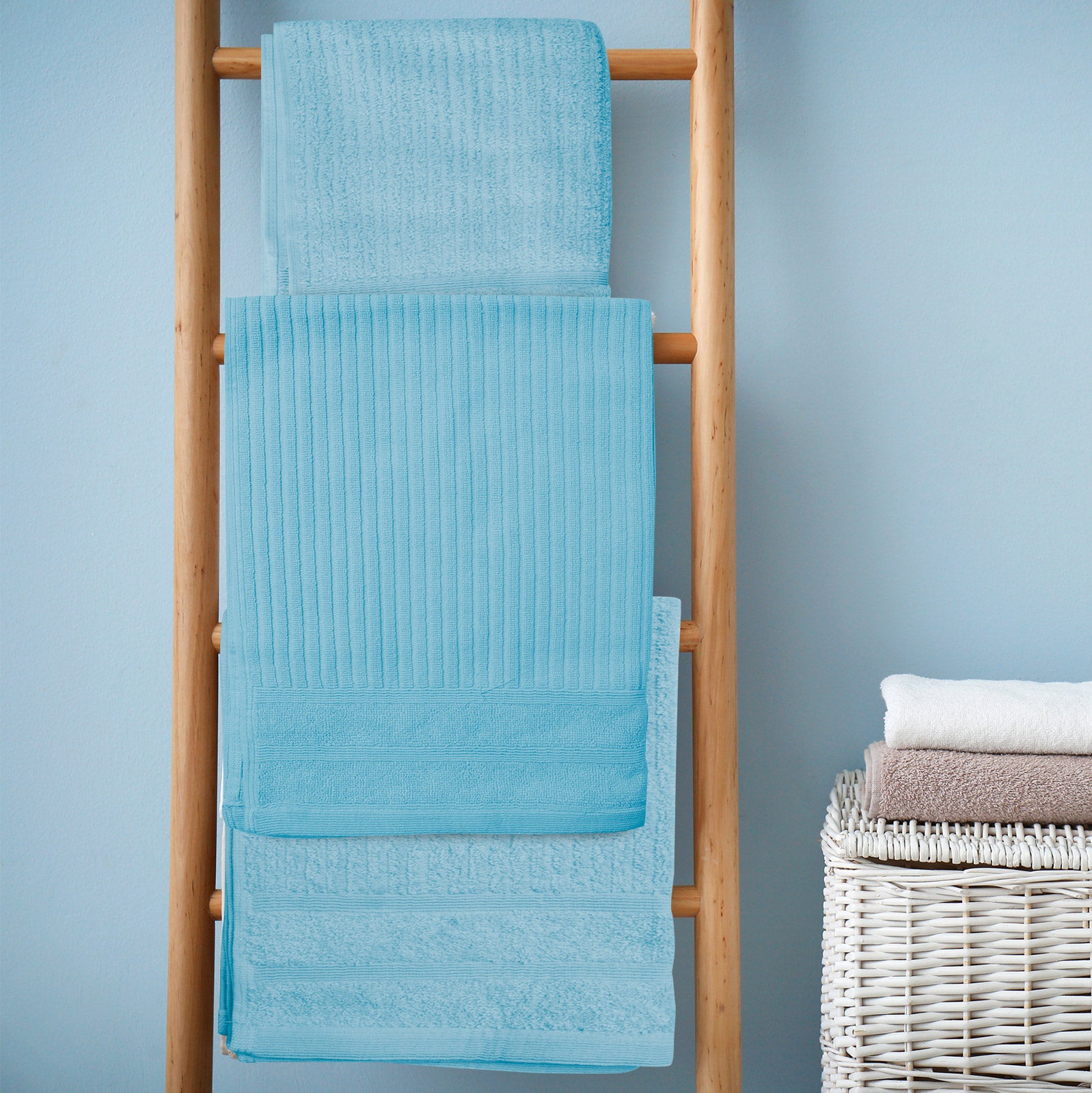 Royal Comfort Eden Egyptian Cotton 600 GSM 8 Piece Towel Pack Aqua-1927503915495067650