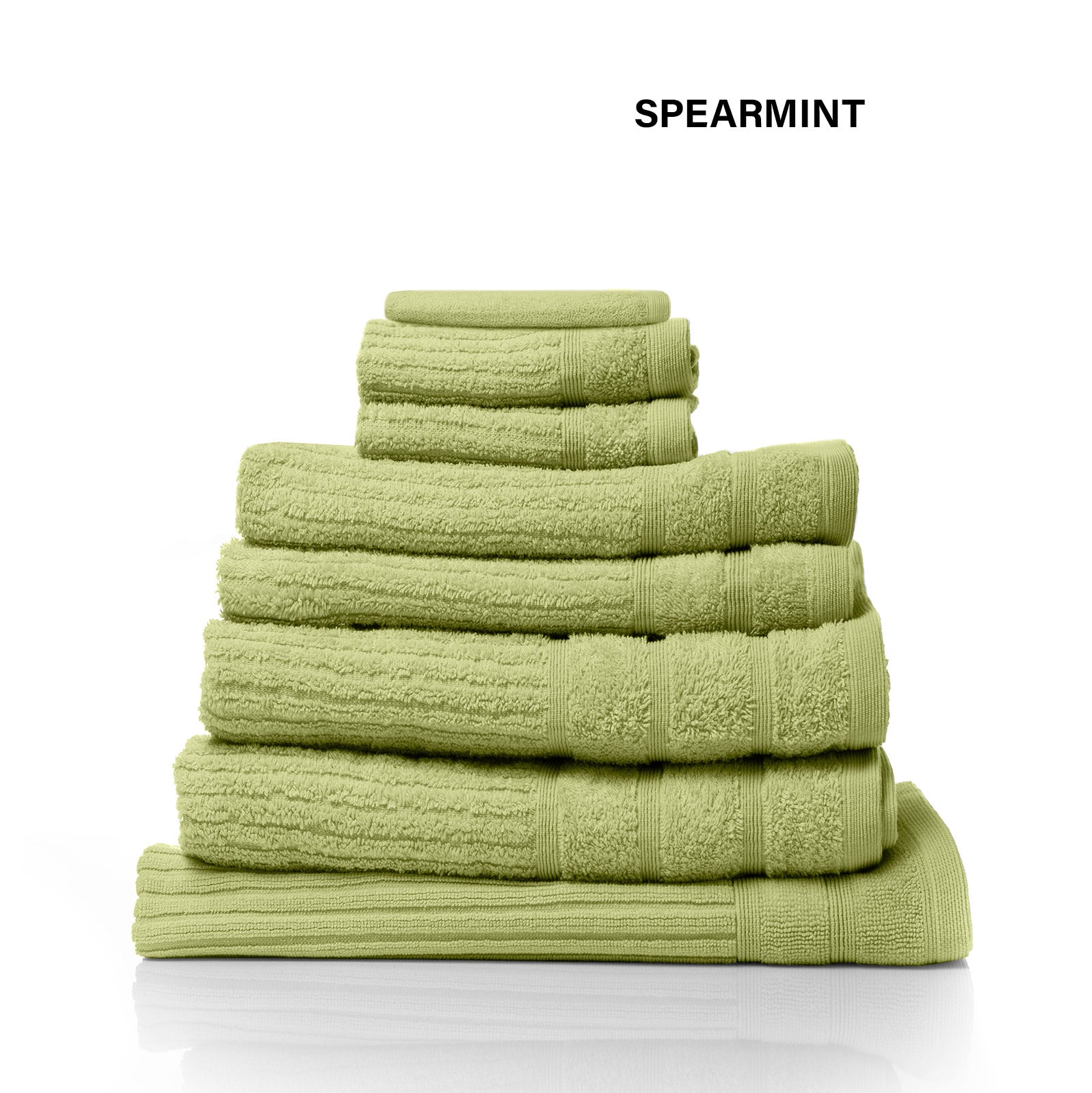 Royal Comfort Eden Egyptian Cotton 600 GSM 8 Piece Towel Pack Spearmint-1927503915658645508