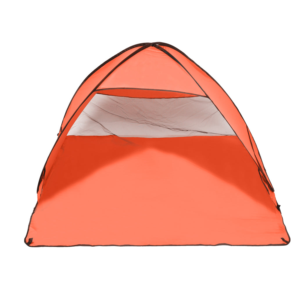 Mountview Pop Up Beach Tent Caming Portable Orange-1942352872255655937