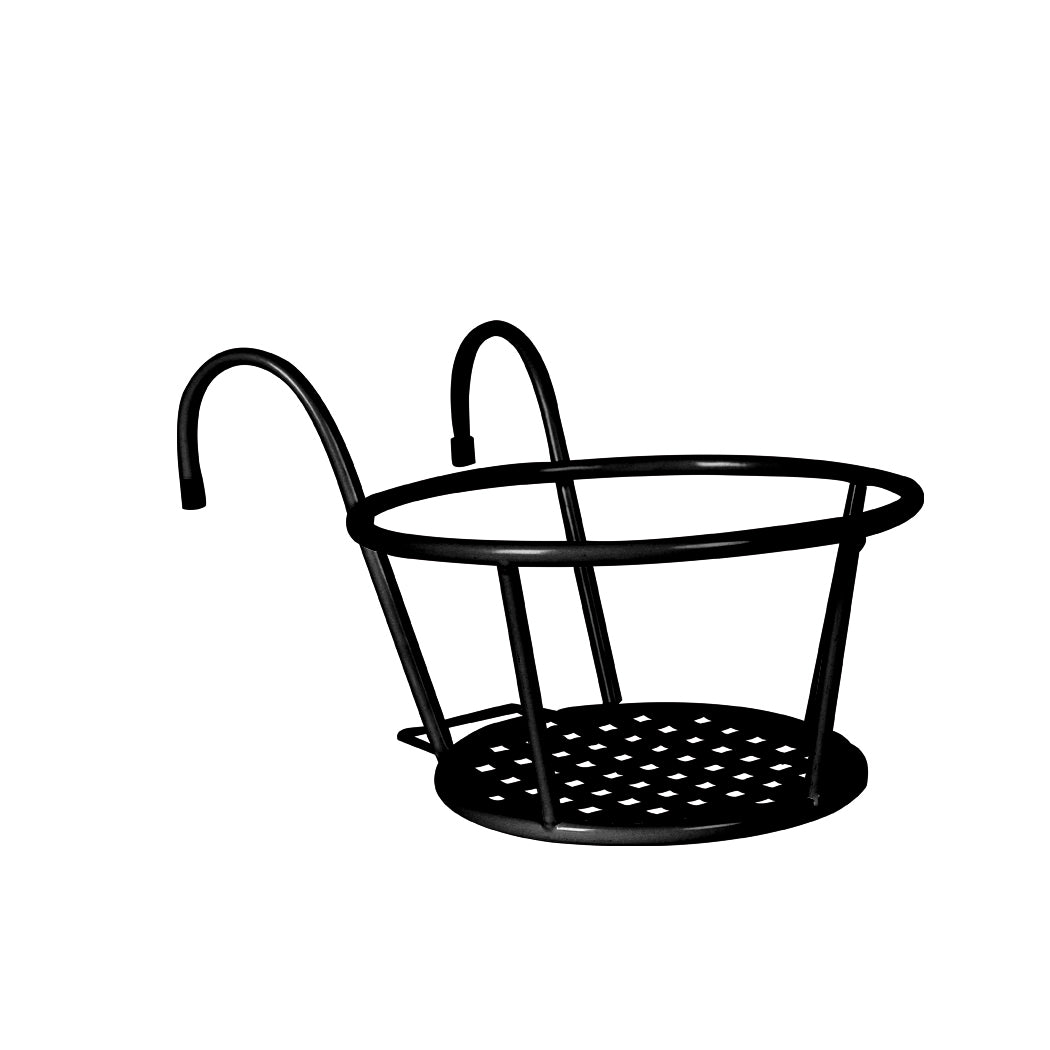 Levede 1x Flower Holder Plant Stand Black-1942352904228835329