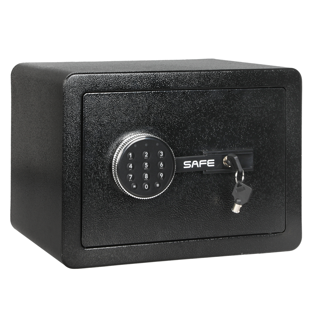 13.8L Digital Security Safe Box Password Key Lock Cash-1937319811759607816