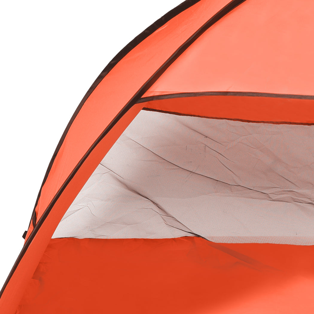 Mountview Pop Up Beach Tent Caming Portable Orange-1942352872255655941