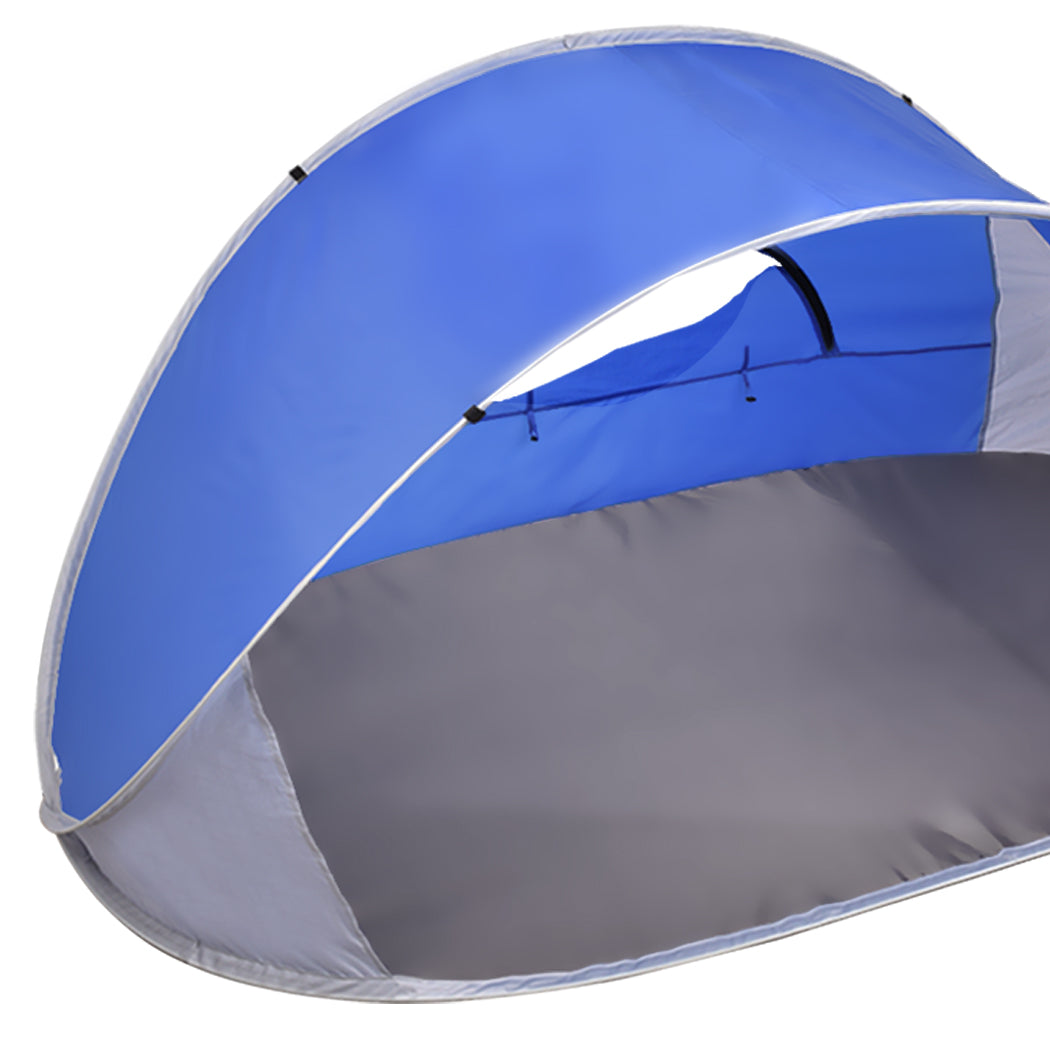 Mountview Pop Up Tent Camping Beach Blue-1942352873492975621