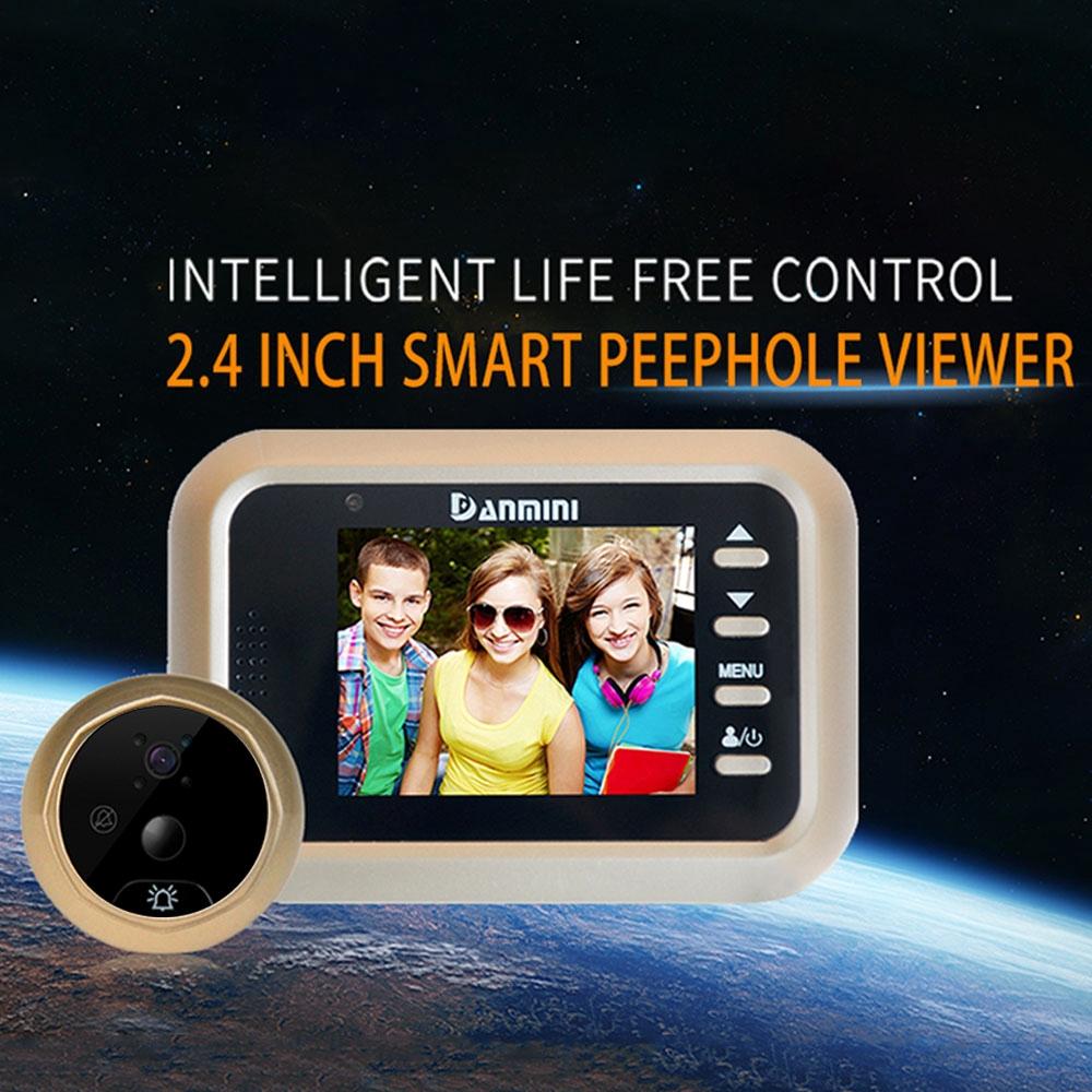 2.4 Colour Screen Security Camera With Night Vision & Motion Detection - Supports 32Gb Tf Card-1915198079812898821