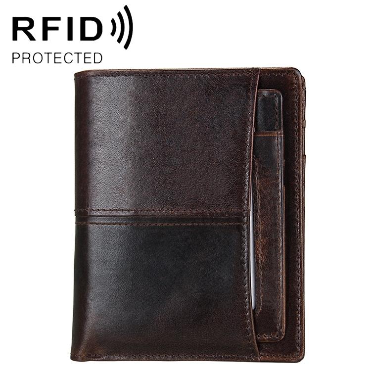 Detachable Card Holder Leather Wallet For Men - Antimagnetic Rfid-1915198069708820482