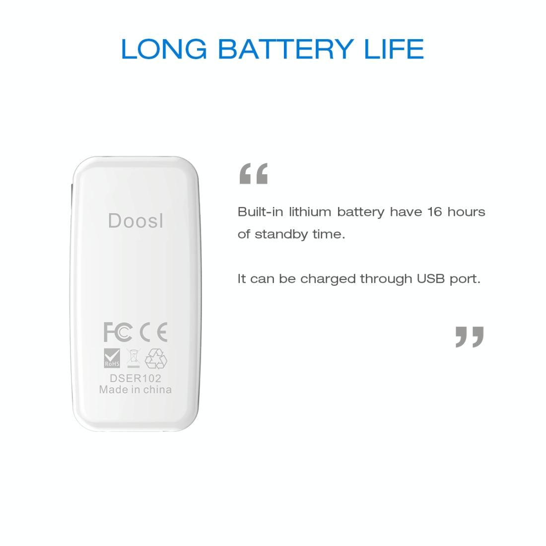 Wireless Music Receiver For Car With 3.5Mm Jack - Mini Bluetooth White-1915196621746999299