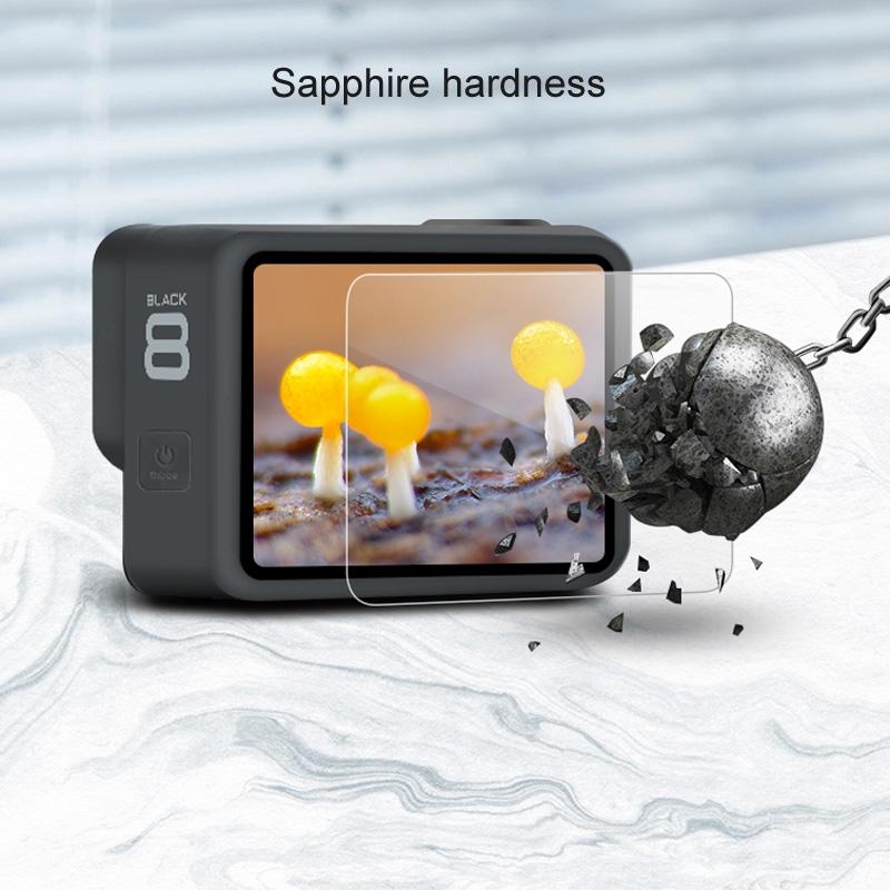 Tempe Glass Film For Gopro Hero8 Lens And Display - Clear-1915196609017286659