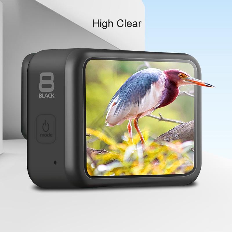 Tempe Glass Film For Gopro Hero8 Lens And Display - Clear-1915196609017286661