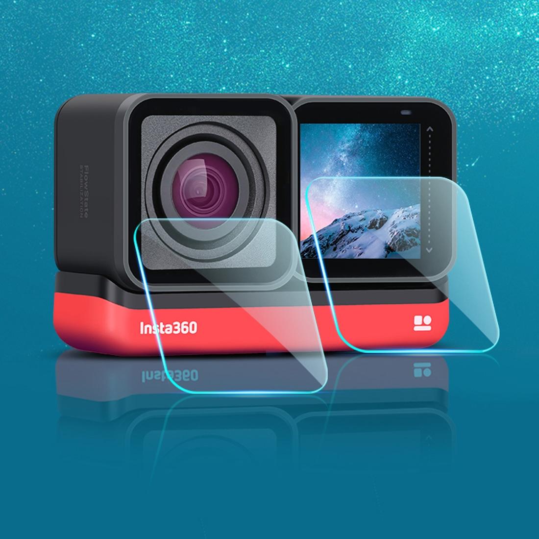 Tempered Glass Film For Insta360 One R 4K Lcd Display And Lens-1915196608421695488