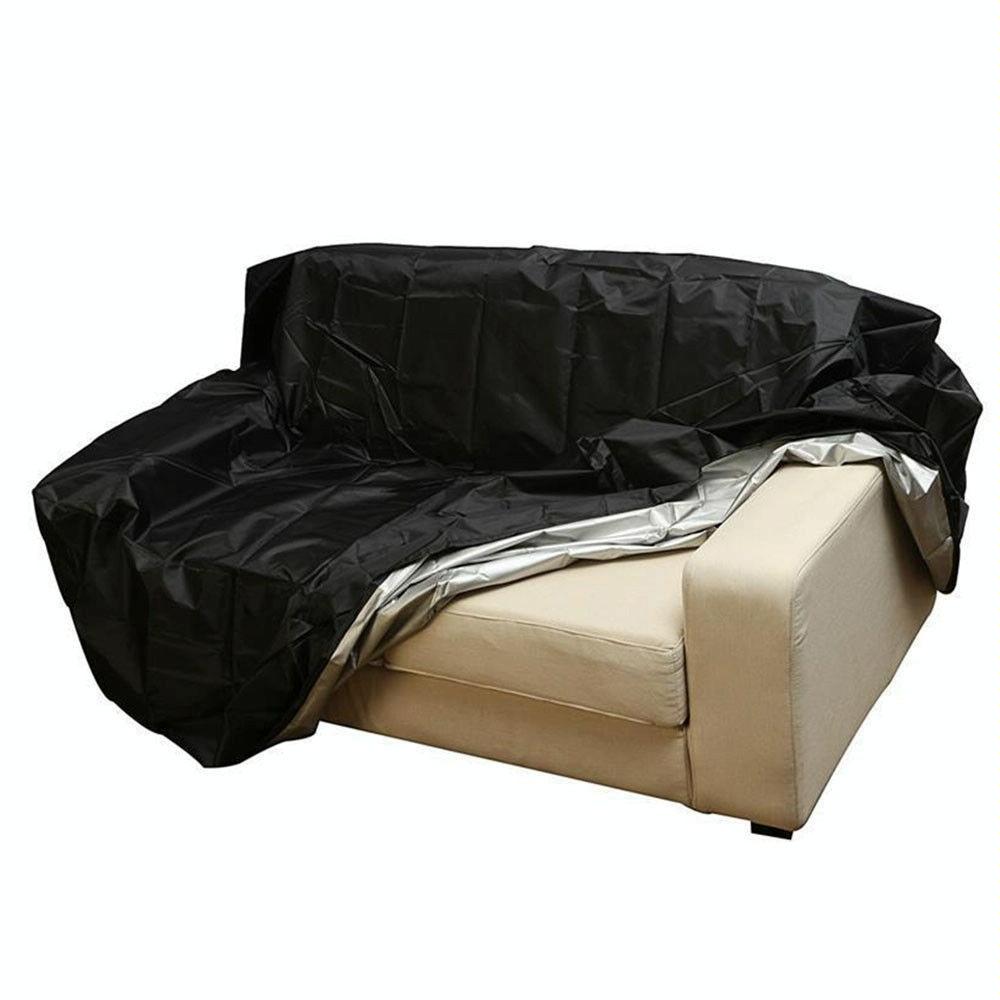 Waterproof Dustproof Sofa Recliner Cover - 134X66X89 / 69Cm - Black-1915196933509615618