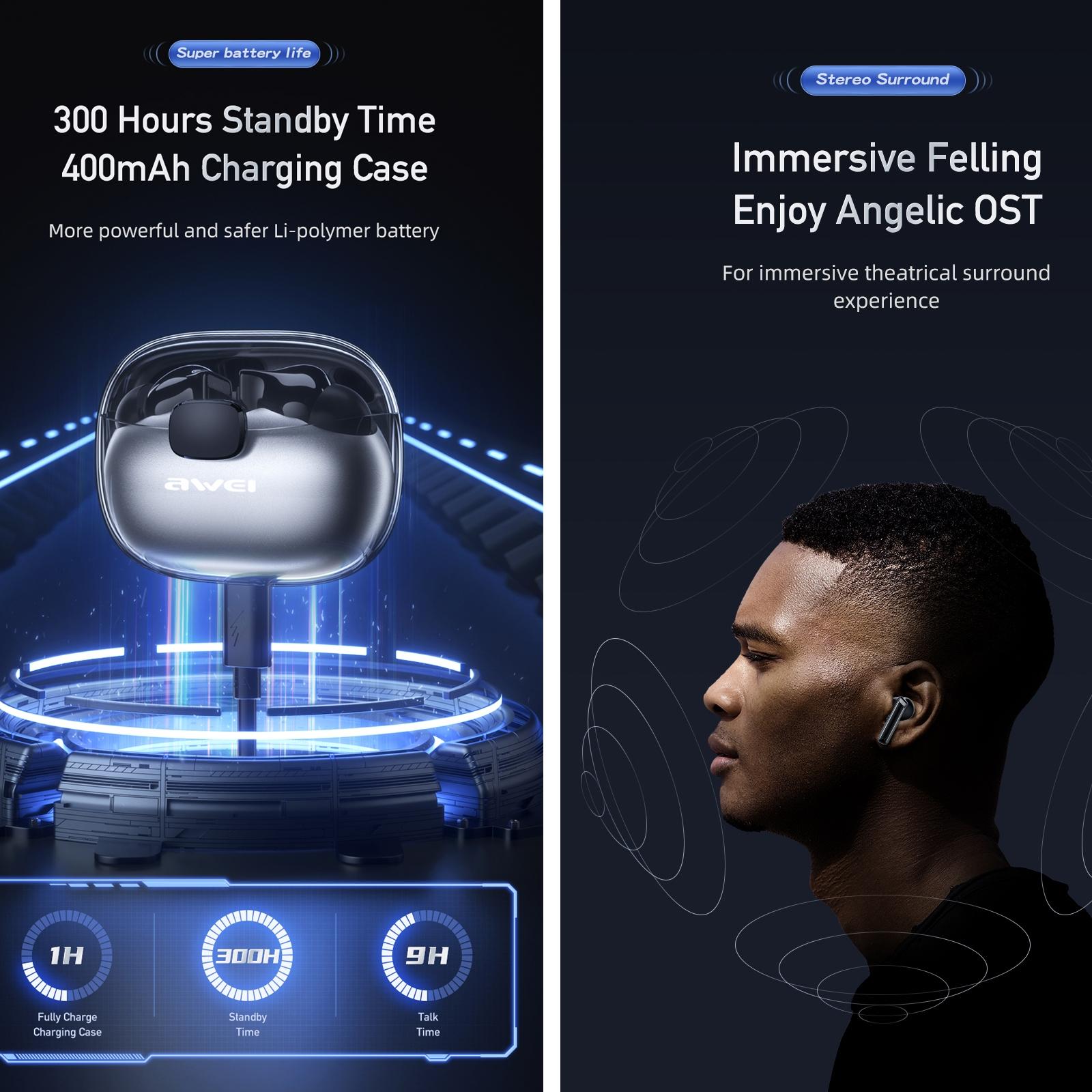 Wireless Gaming Bluetooth Earbuds - T52-1915197286674206721