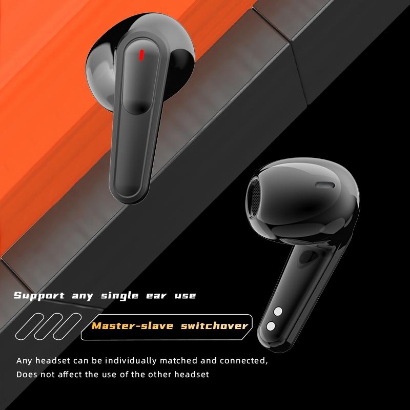 Intelligent Bluetooth Earphones With Digital Display - Pro 90 Hifi Black-1915197147087769605