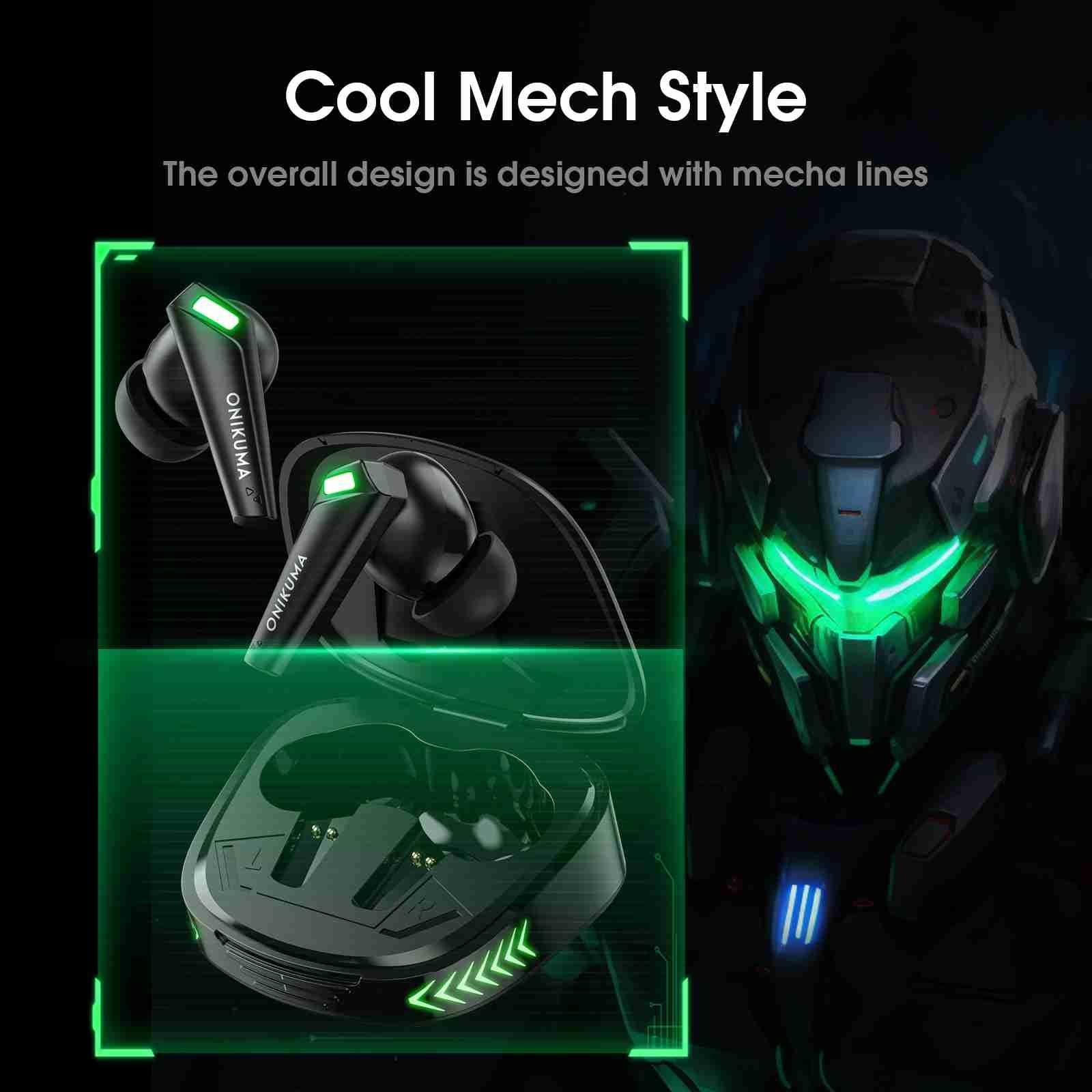 Wireless Bluetooth Earphones With Mic - Black-1915197134509051906