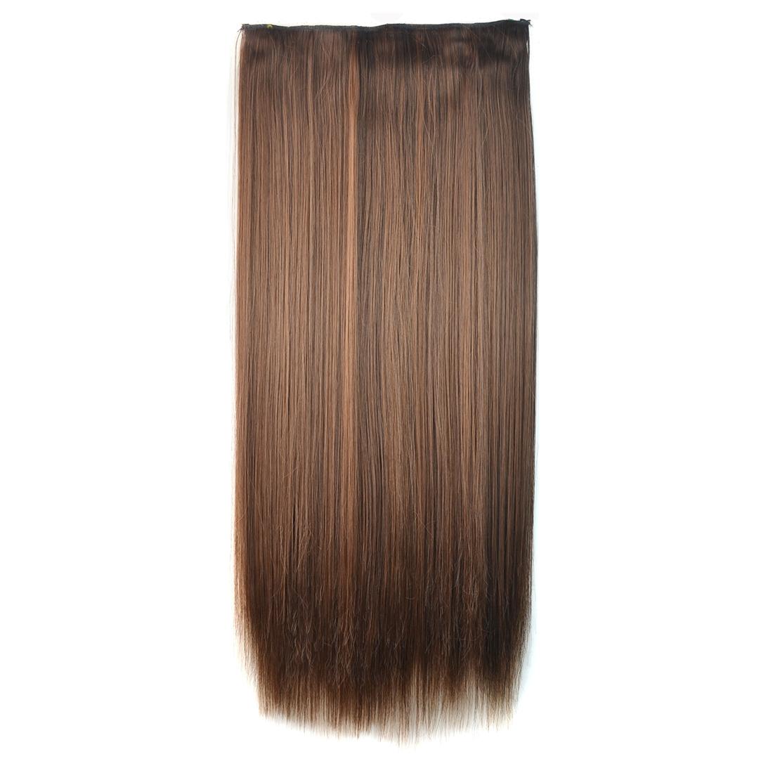 5-Clip Long Straight Wig Extension - 4M30 Colour-1915197009292300288