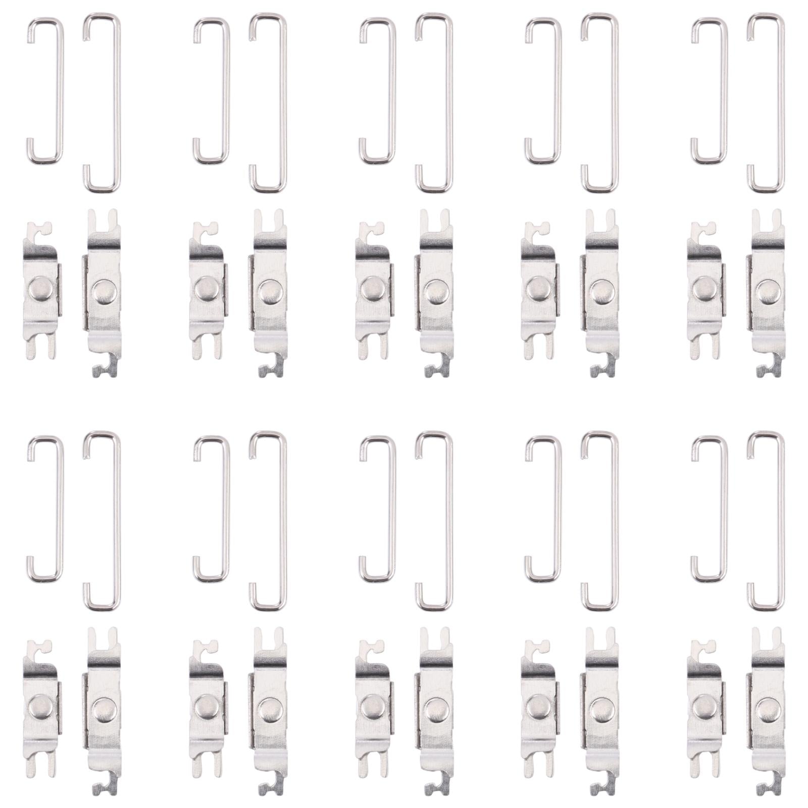 10-Piece Power / Volume Badge Holder With Spring Hooks For Iphone X 13 Pro Max-1915197424234795012