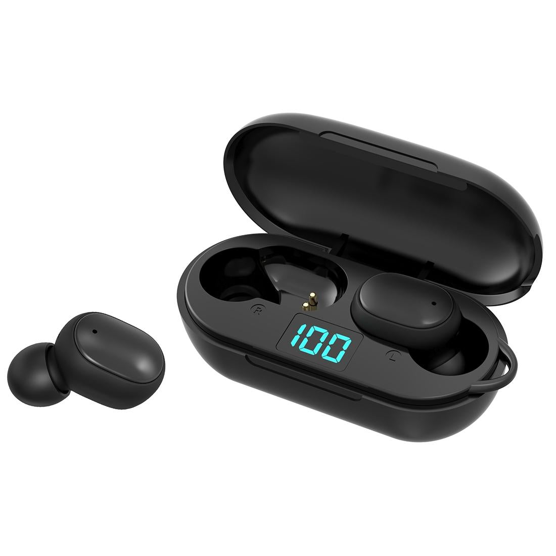 Wireless Bluetooth Earphones With Digital Display & Charging Box - H6 Tws-1915197206844018689