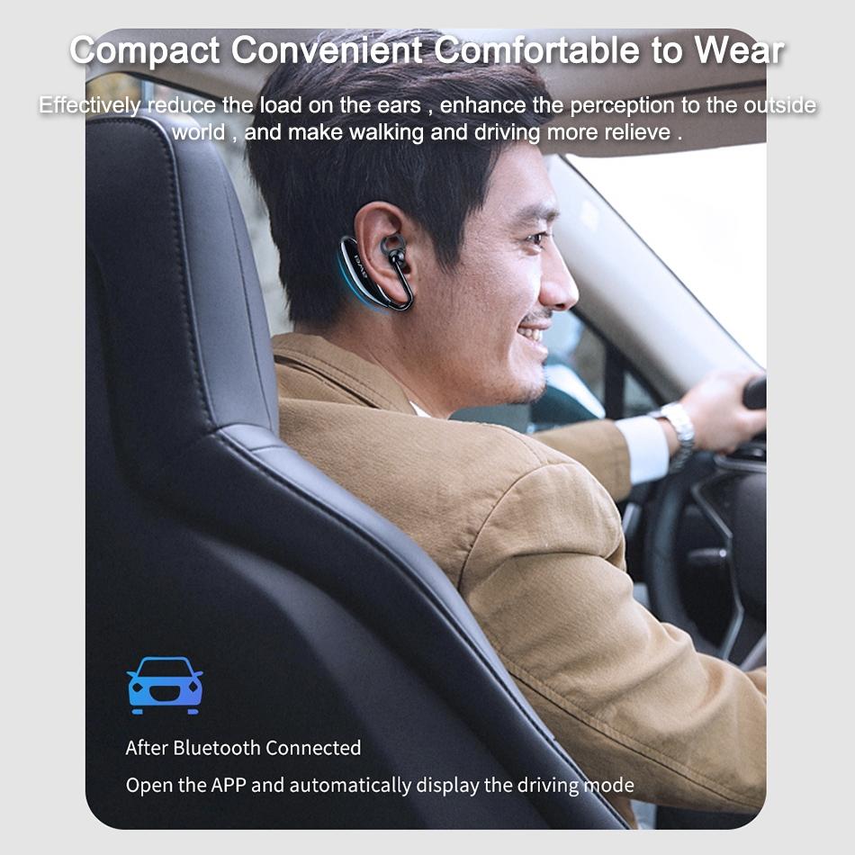 Wireless Bluetooth 5.0 Headset - N5 White-1915196636972322825