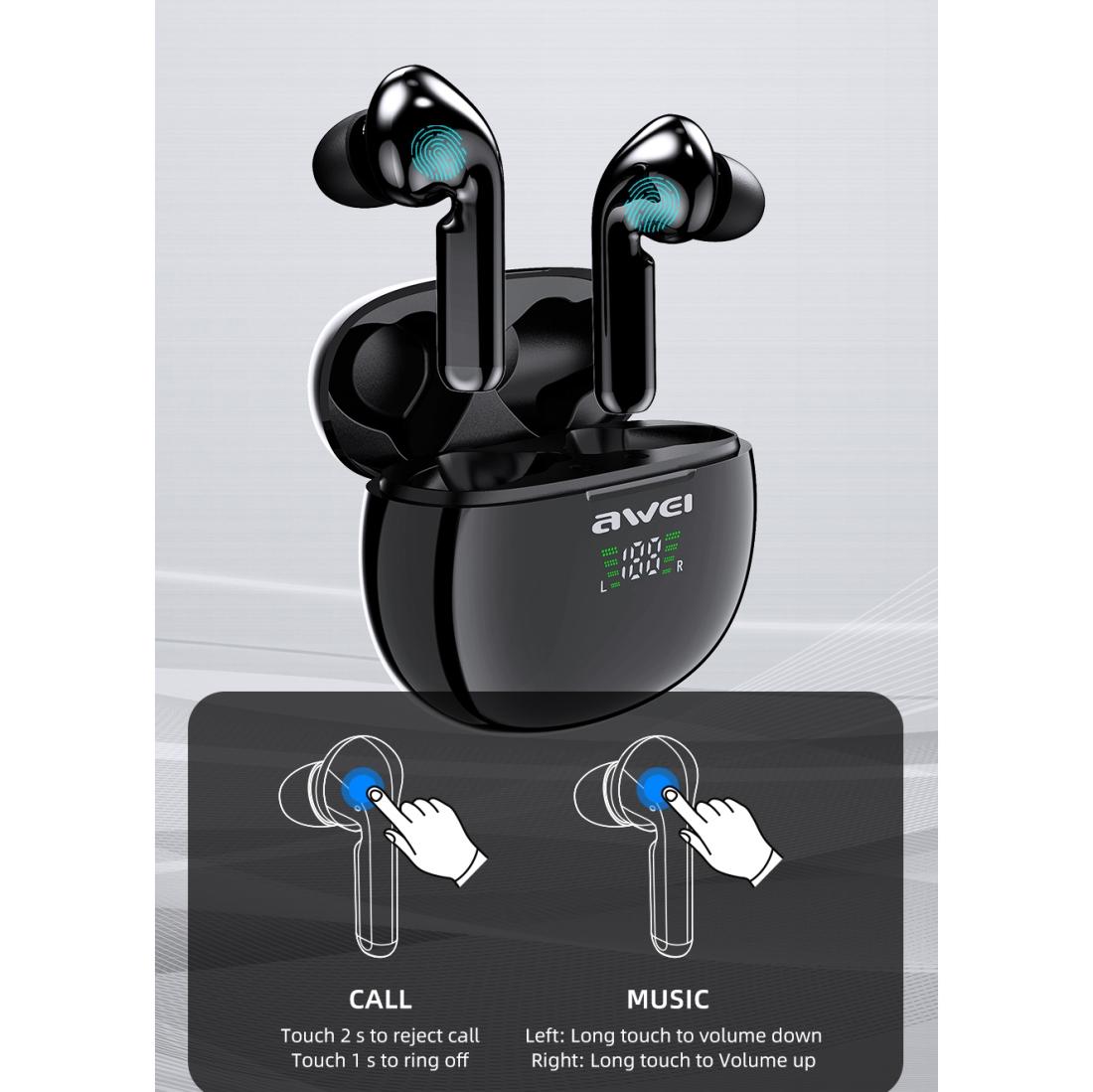 Wireless T15P Sports Headset With Led Display And Charging Case-1915196505233428485