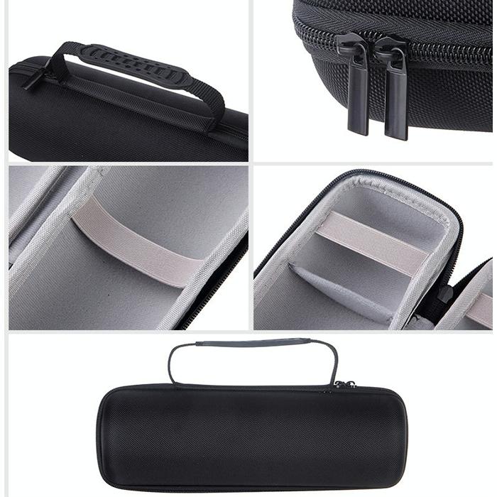 Portable Storage Bag & Silicone Cover For Jbl Charge 3 Speaker - Grey-1915196547767865348
