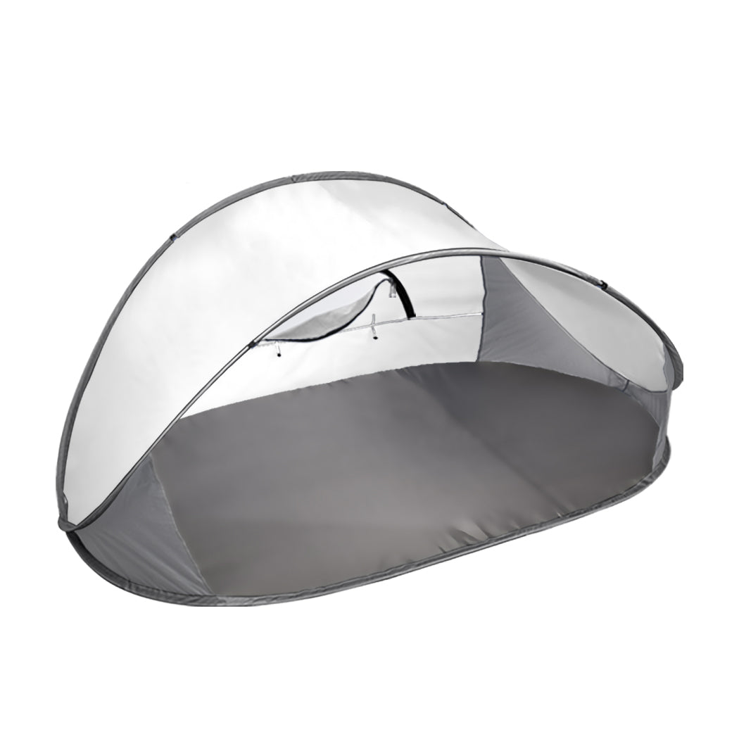 Mountview Pop Up Tent Camping Beach Grey-1942352873669136384