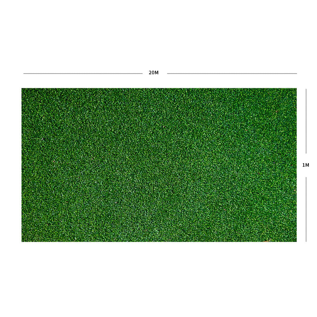 Marlow 40MM Fake Artificial Grass Synthetic Natural 1x20m-1942352796208730114