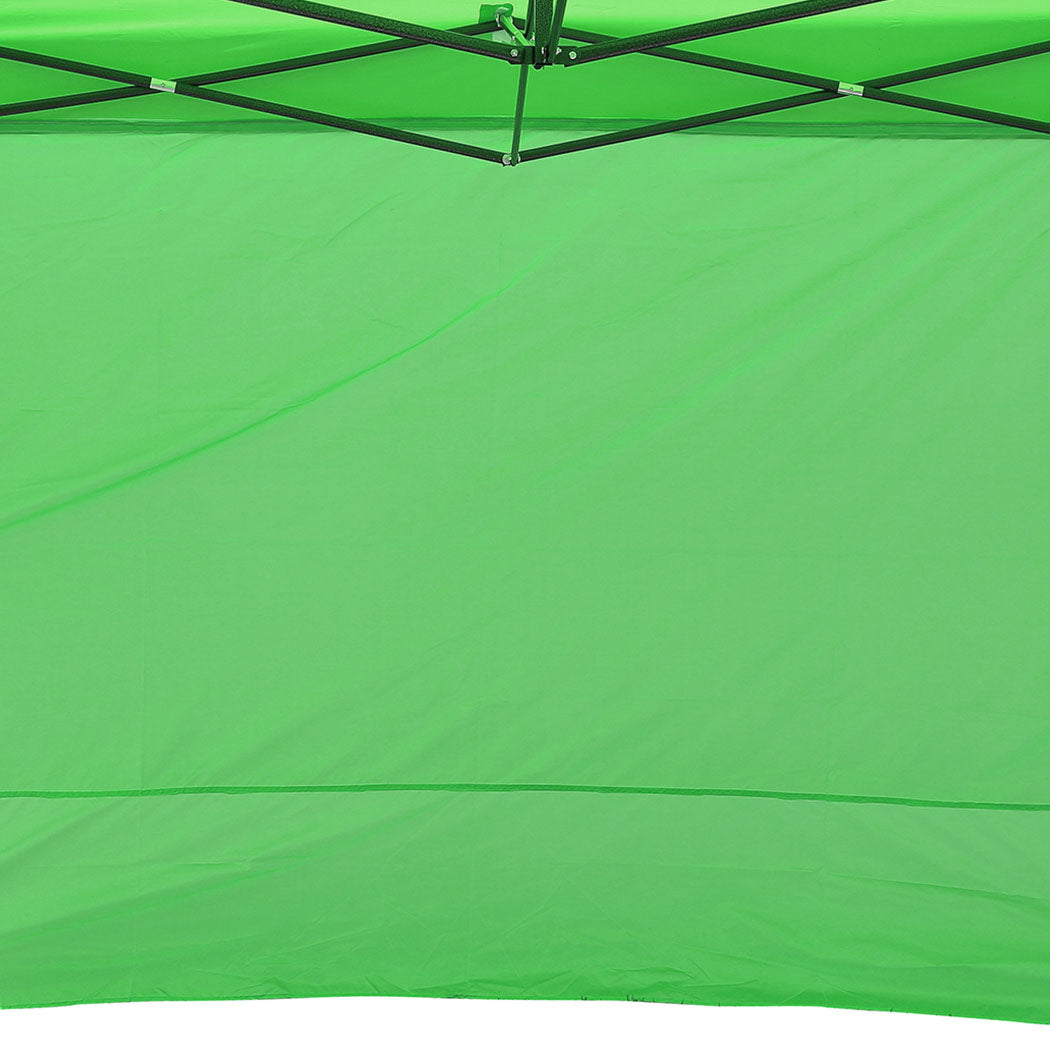 Mountview Gazebo Walls 3x1.9 Outdoor Green-1942352885392216067