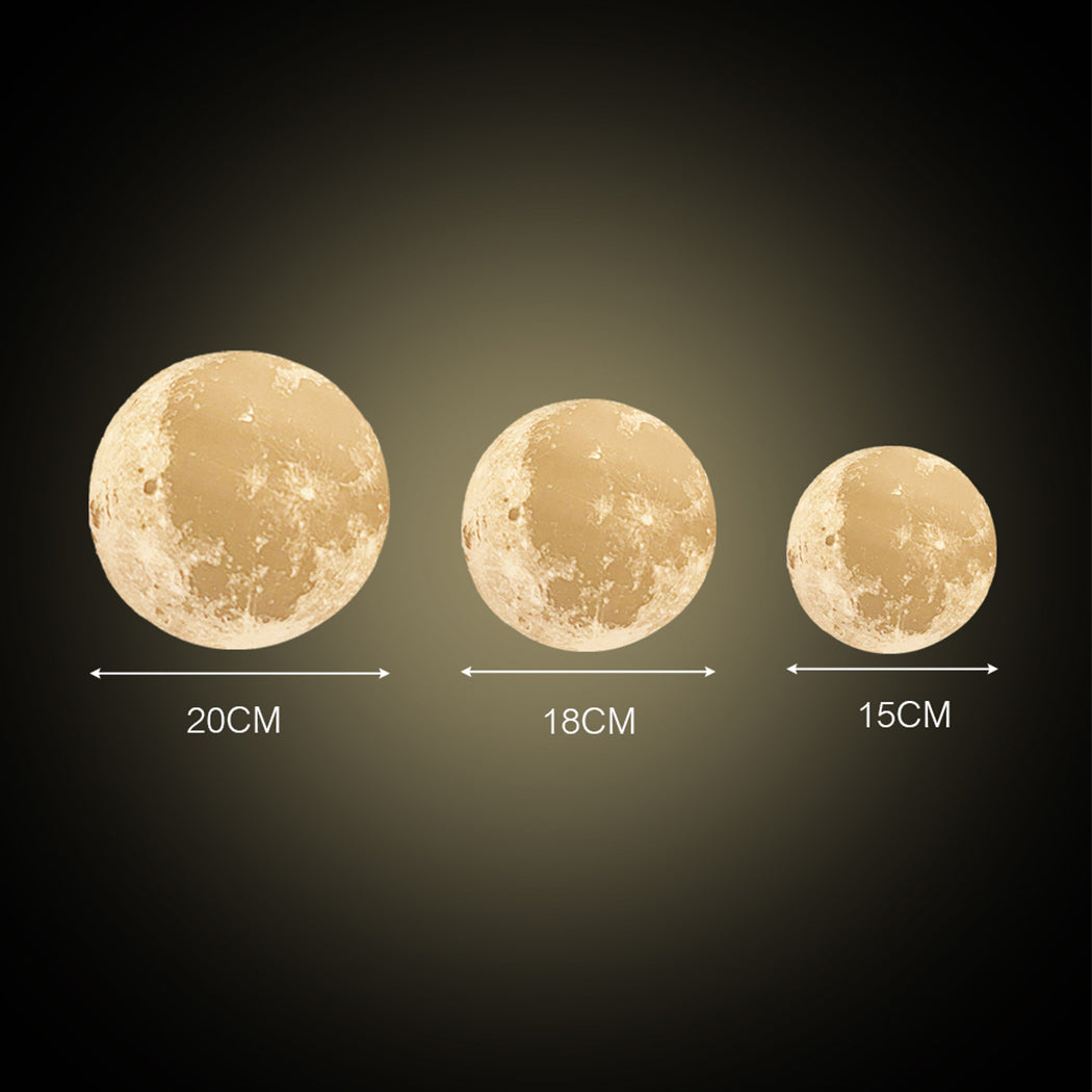 3D Magical Moon Lamp USB LED Night Light Medium-1910112846340034562