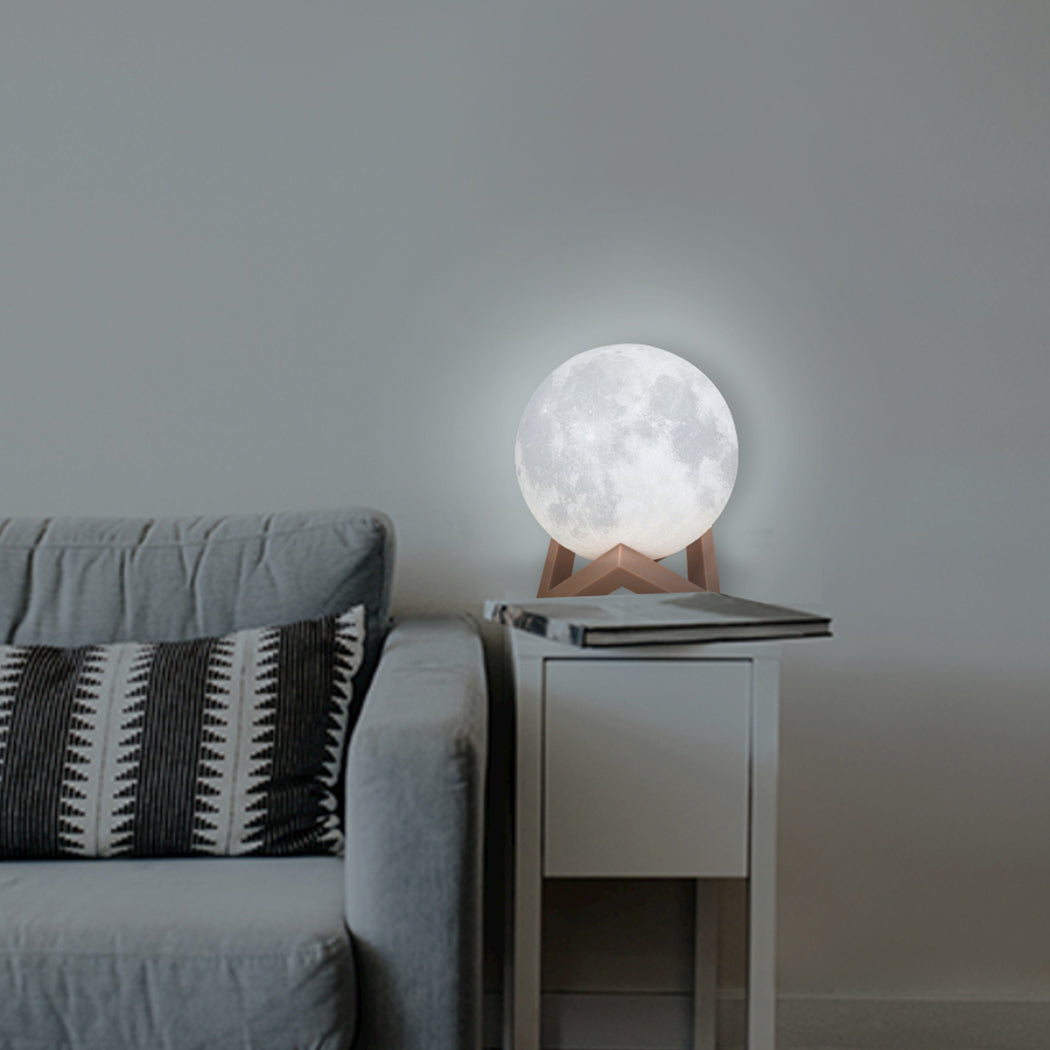 3D Magical Moon Lamp USB LED Night Light Medium-1910112846340034567