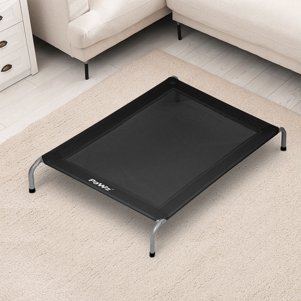 PaWz Elevated Trampoline Pet Bed Dog XL Black X-Large-1942352768710873094