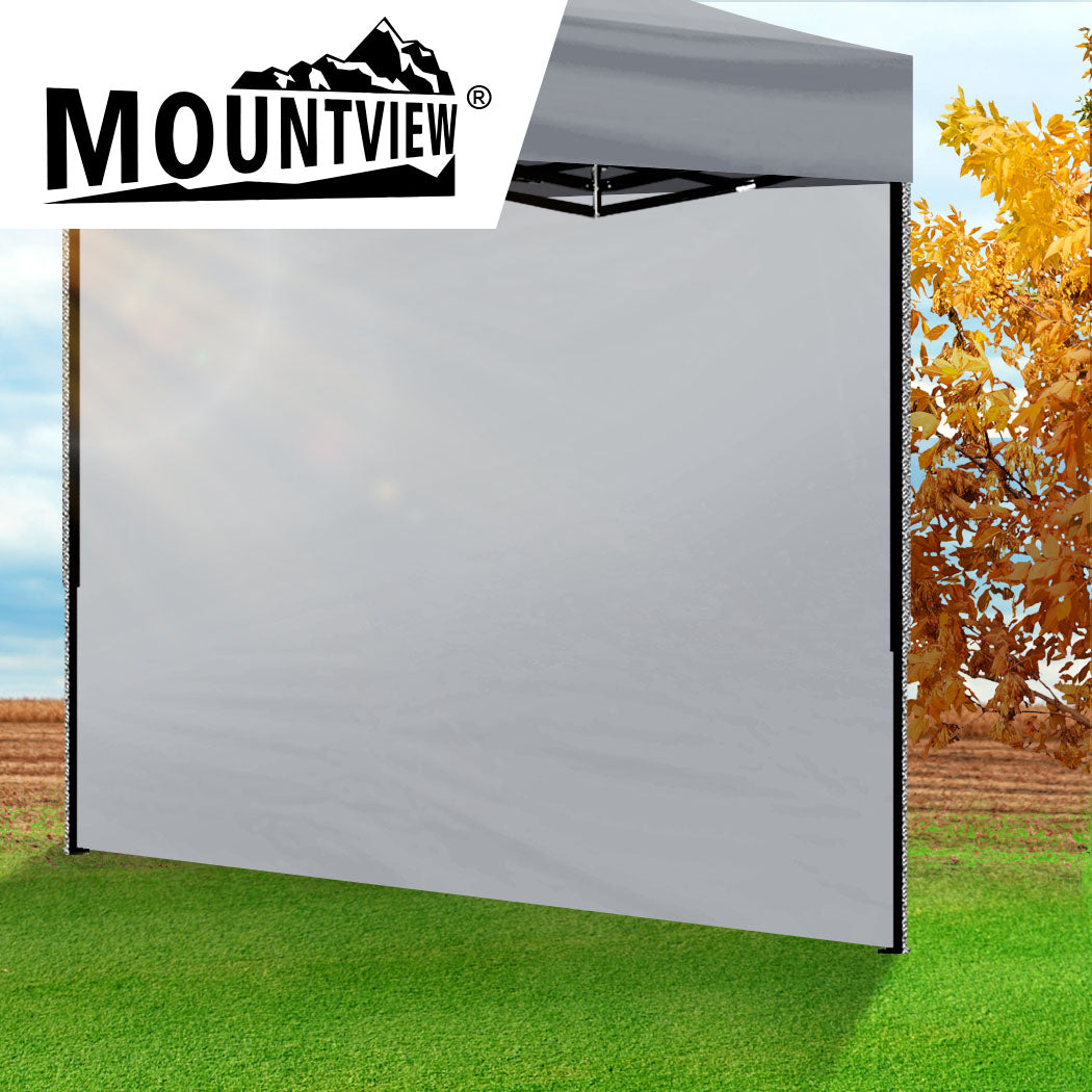 Mountview Gazebo Walls 3x1.9 Outdoor Silver-1942352885580959750
