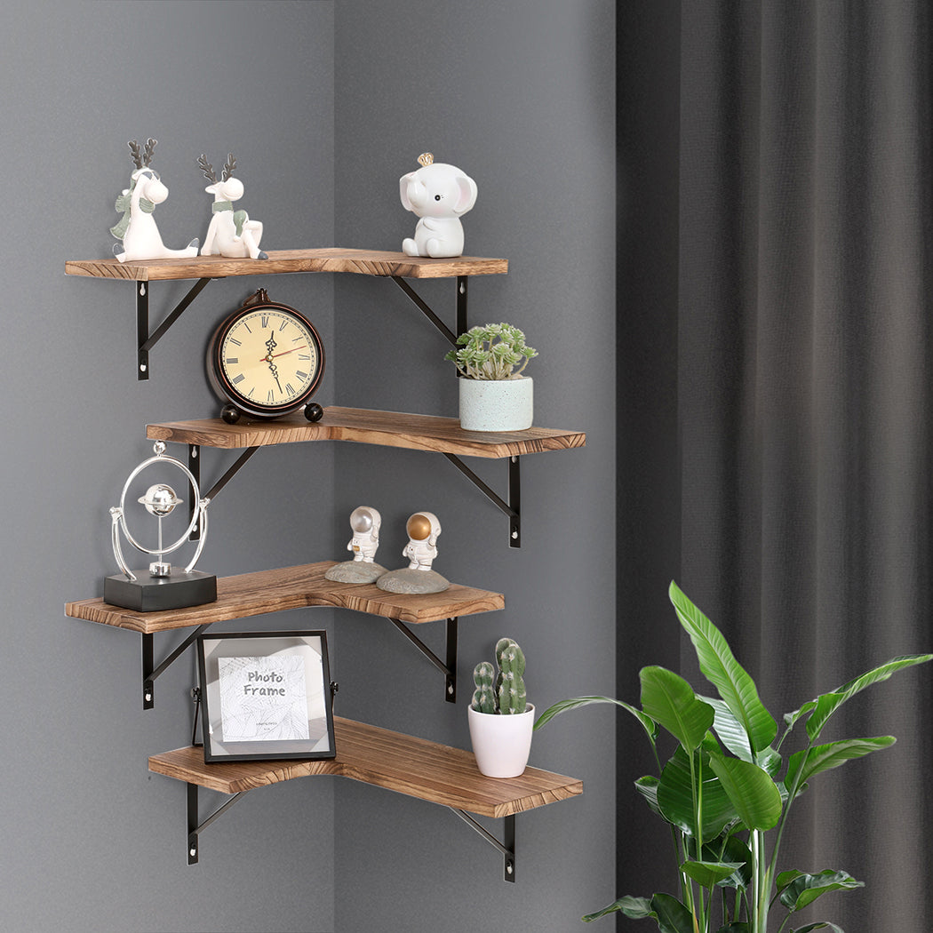 Levede Floating Shelf DIY Corner Hanging-1910113231490387974