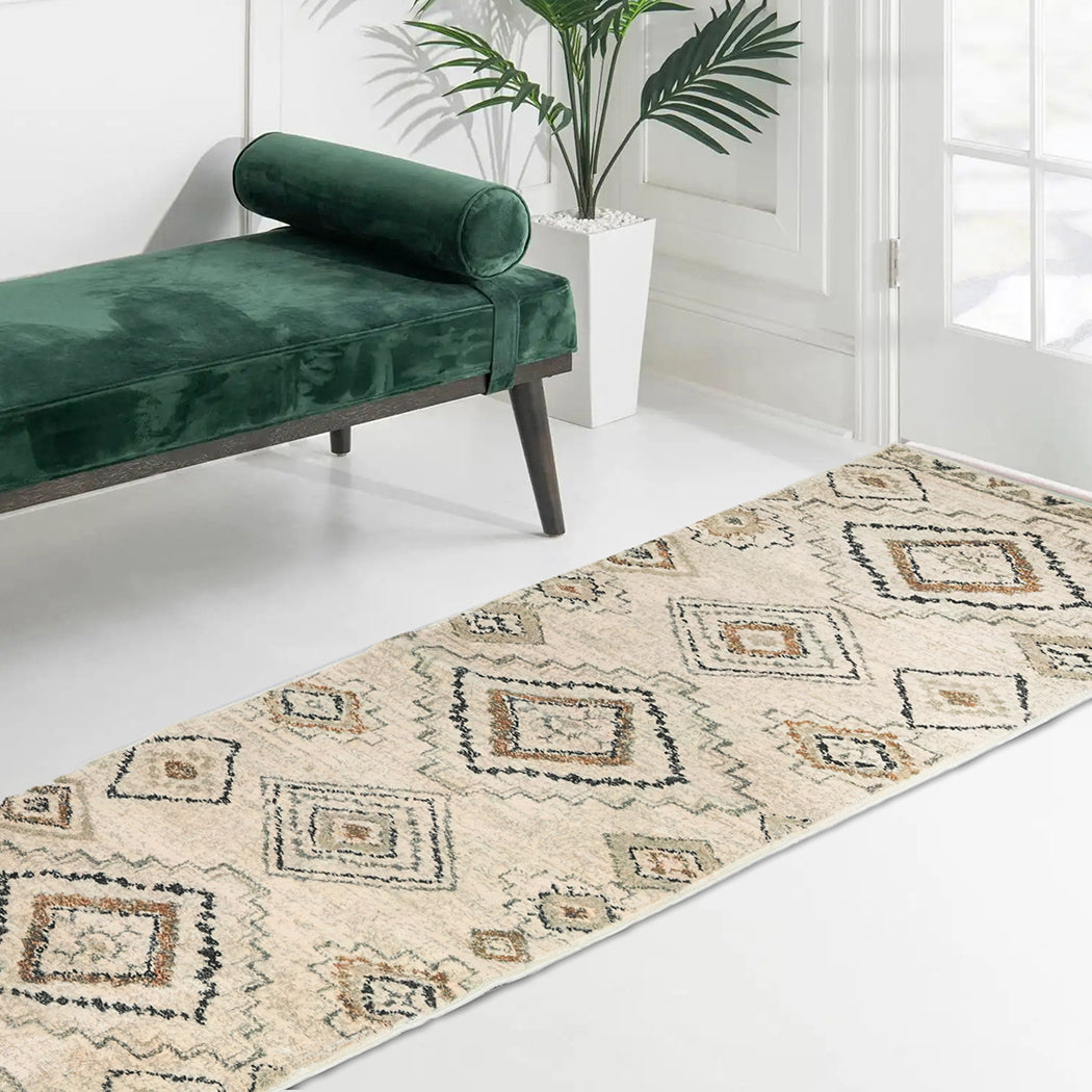 Marlow Floor Rug Hallway Runner Washable 180X60cm-1910113065664385031