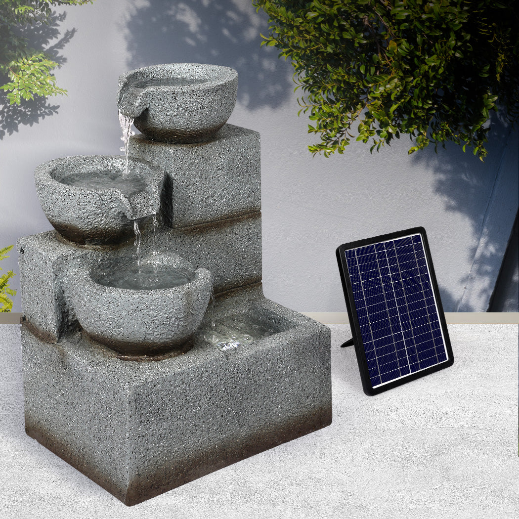 Lambu Solar Fountain Water Bird Bath-1942353752149331974