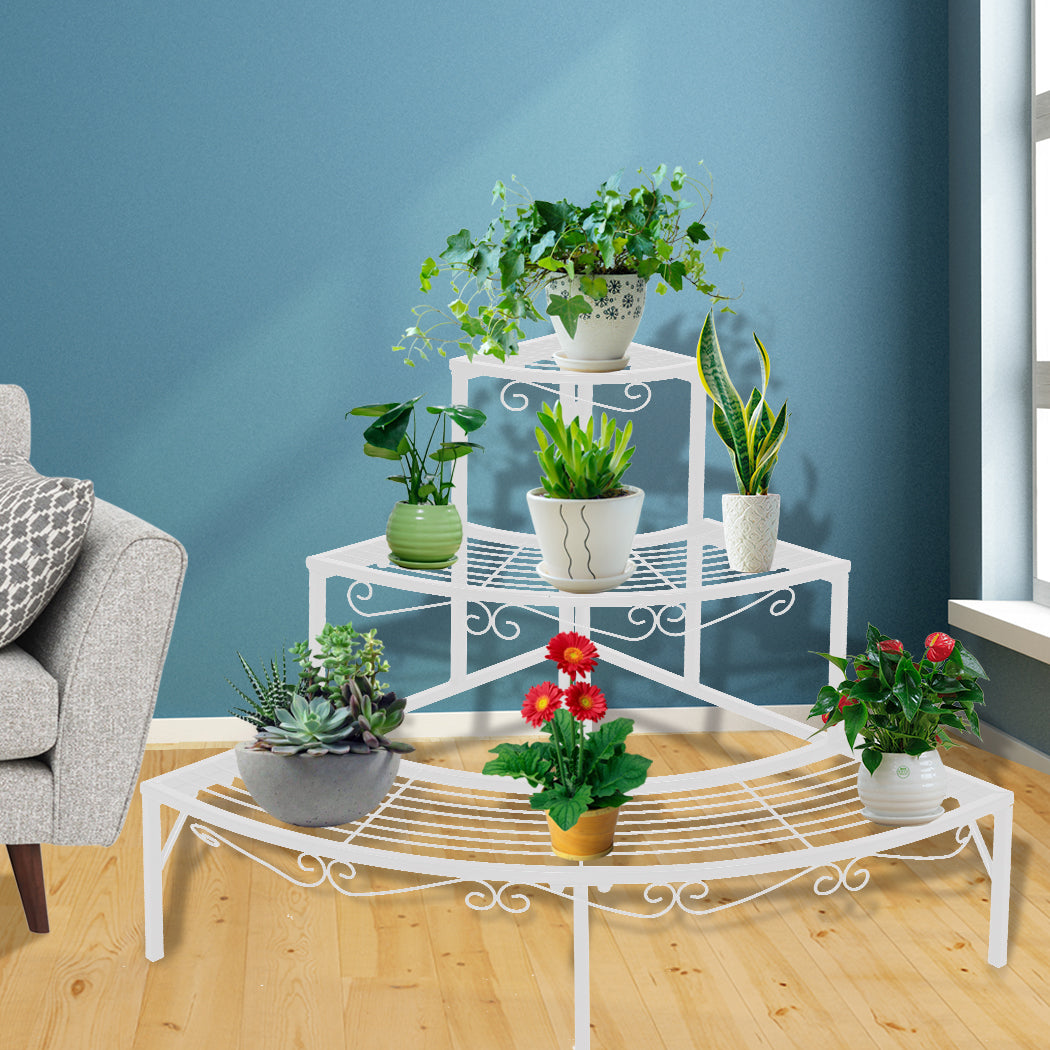 Levede Outdoor Indoor Pot Plant Stand-1942352901414457350