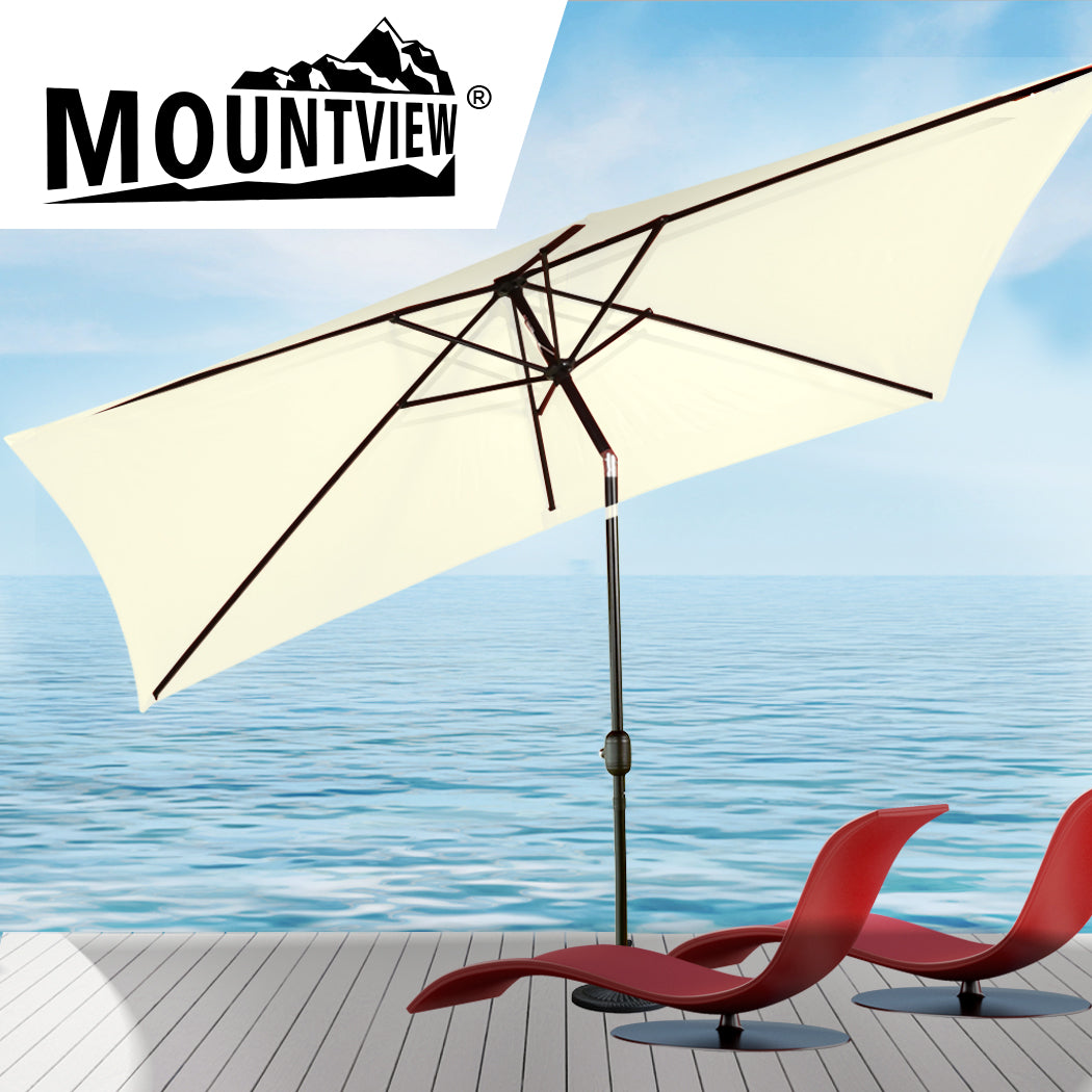 Mountview Outdoor Patio Aluminum Tiltable-1942352875053256710